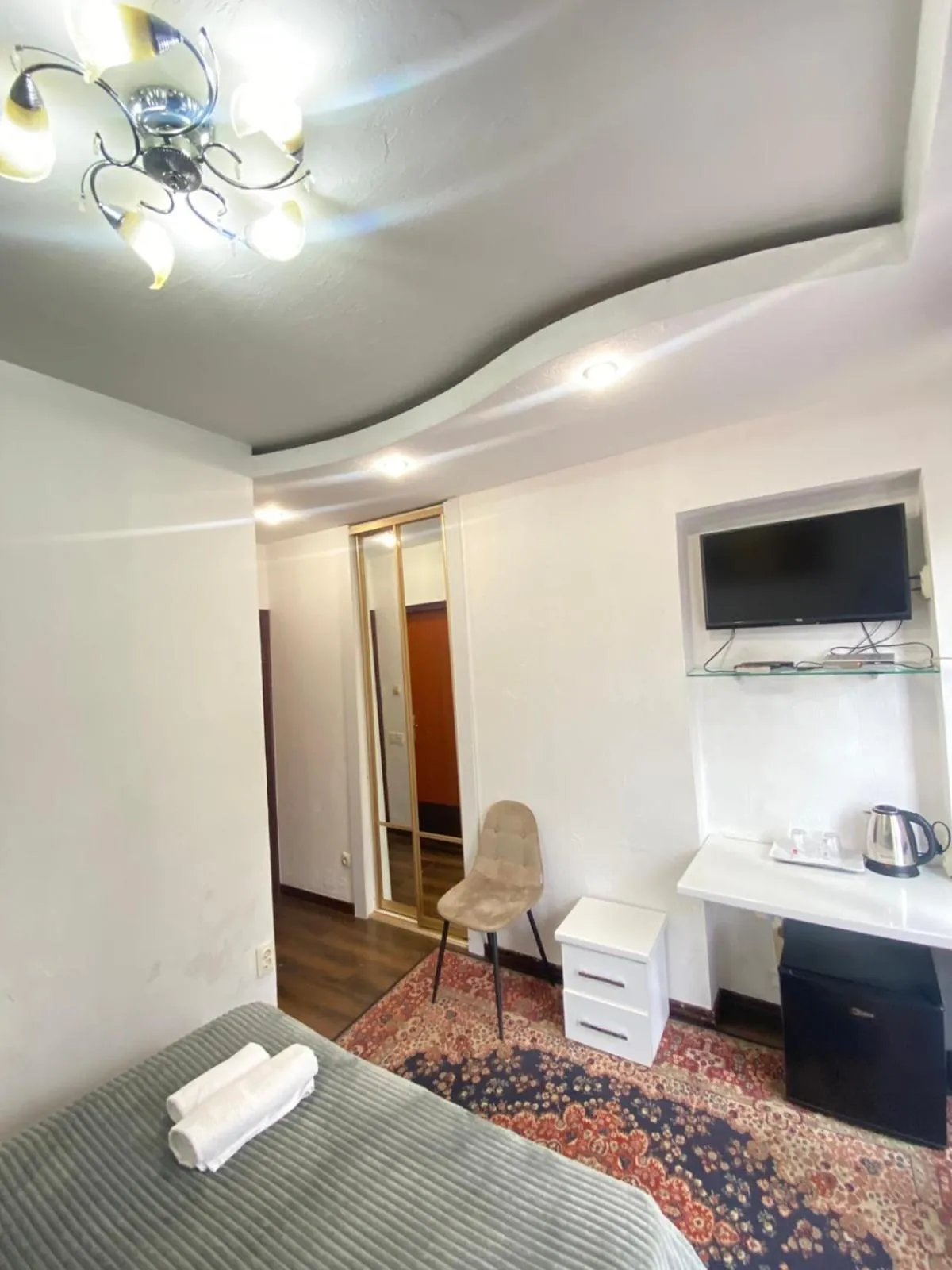 Bed in Bella Donna Hotel