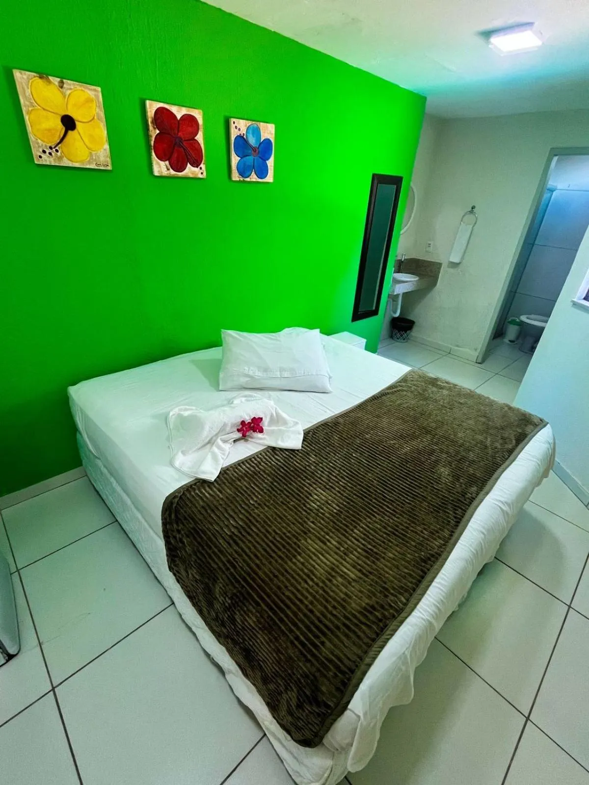 Bed in Pousada Pedras do Porto