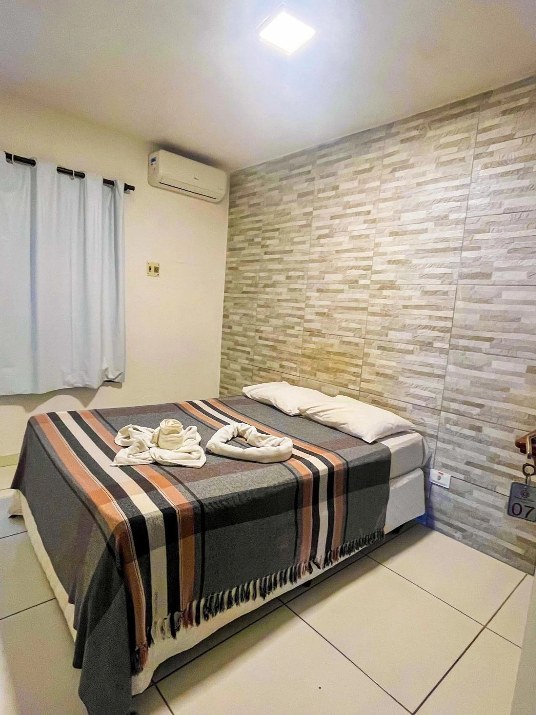 Bed in Pousada Pedras do Porto