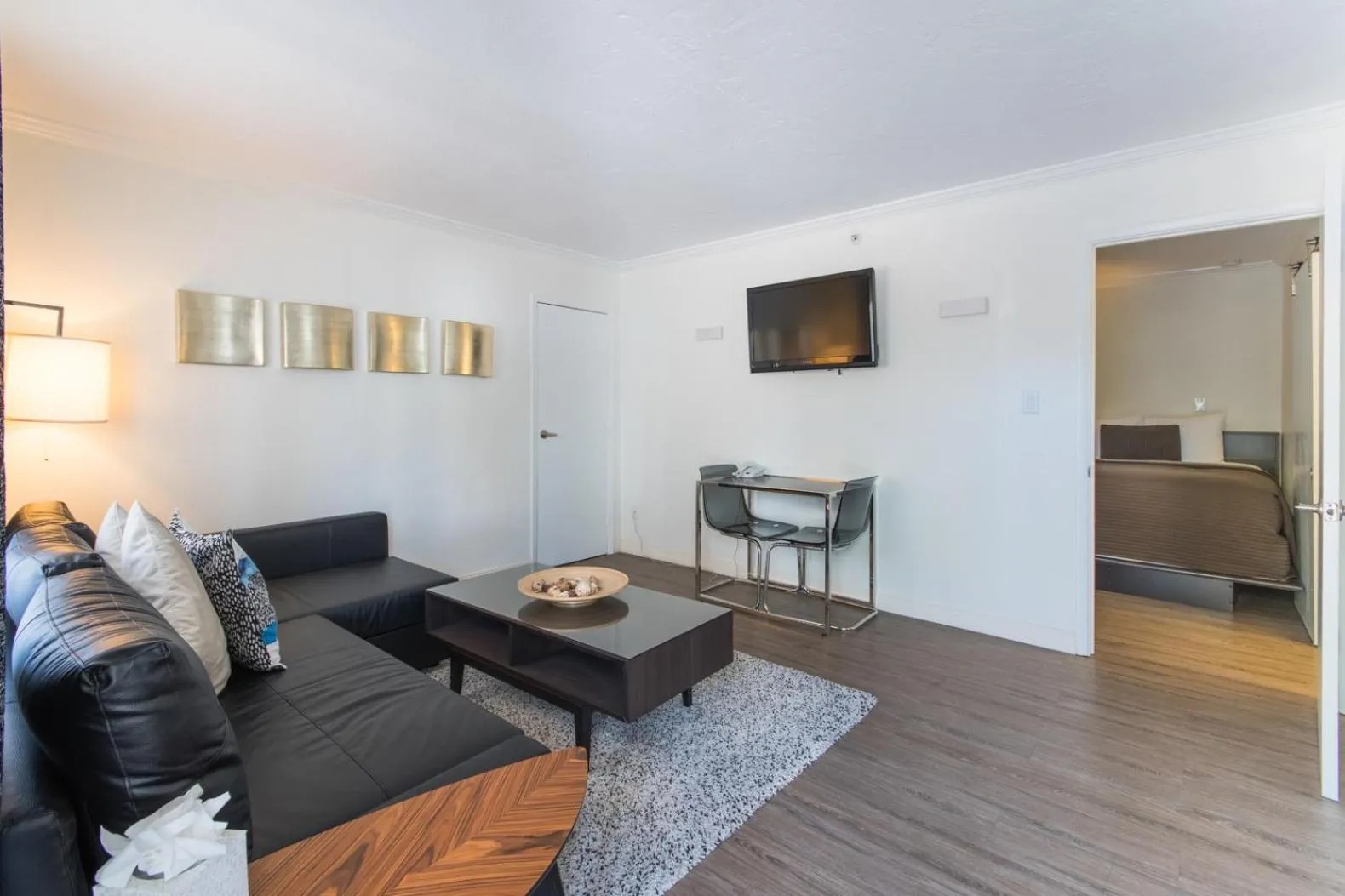 Living room in Hibiscus Suites - Sarasota