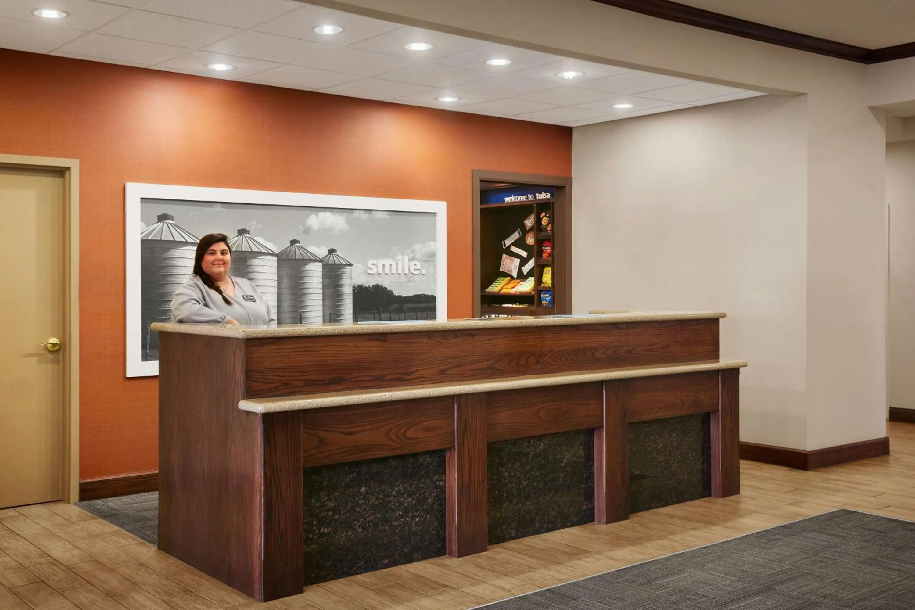 Lobby or reception in Hampton Inn & Suites Tulsa South Bixby