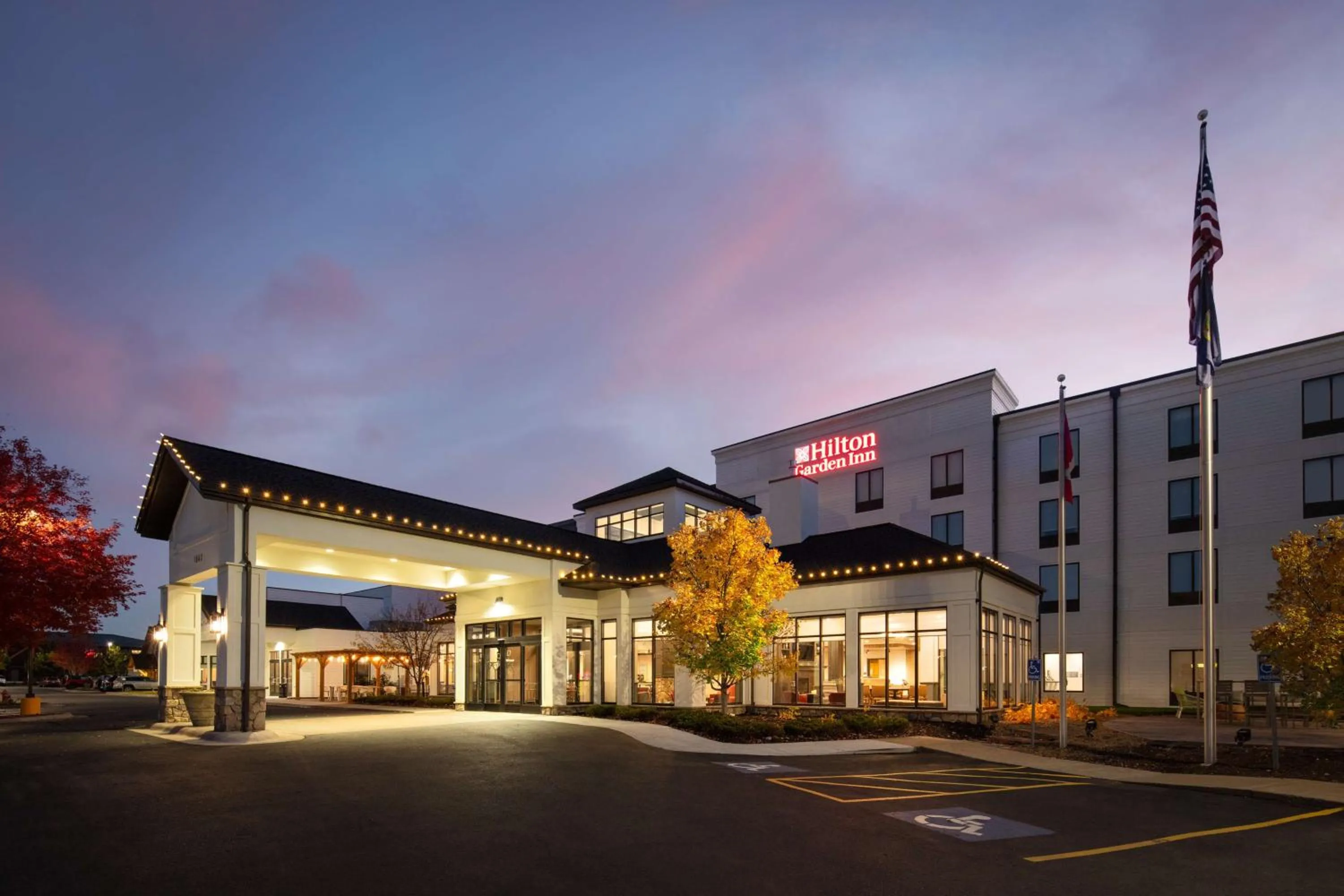 Property building in Hilton Garden Inn Kalispell