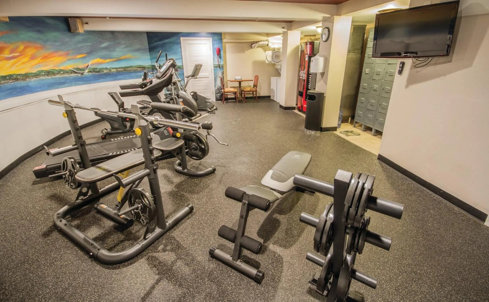 Fitness centre/facilities in Club Wyndham Bay Voyage Inn
