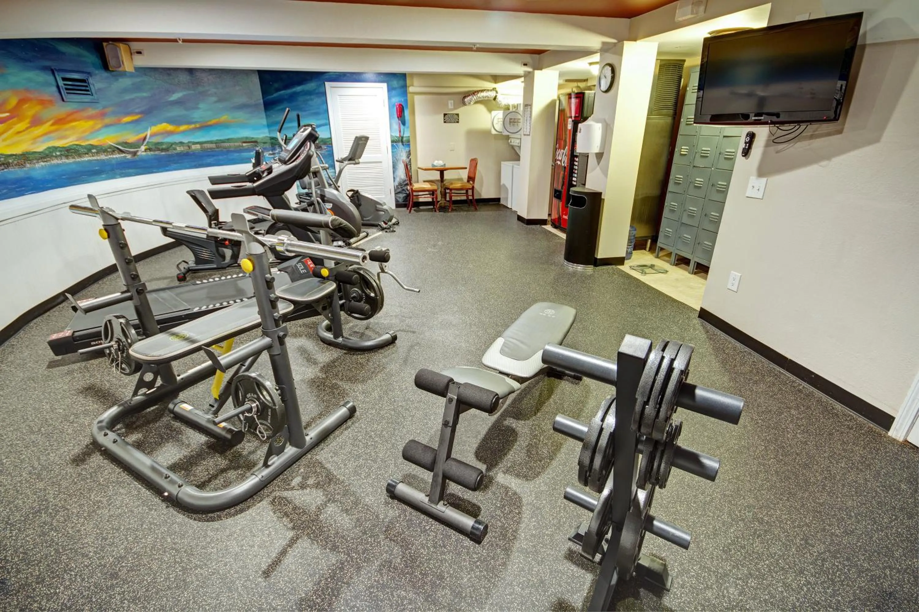 Fitness centre/facilities in Club Wyndham Bay Voyage Inn