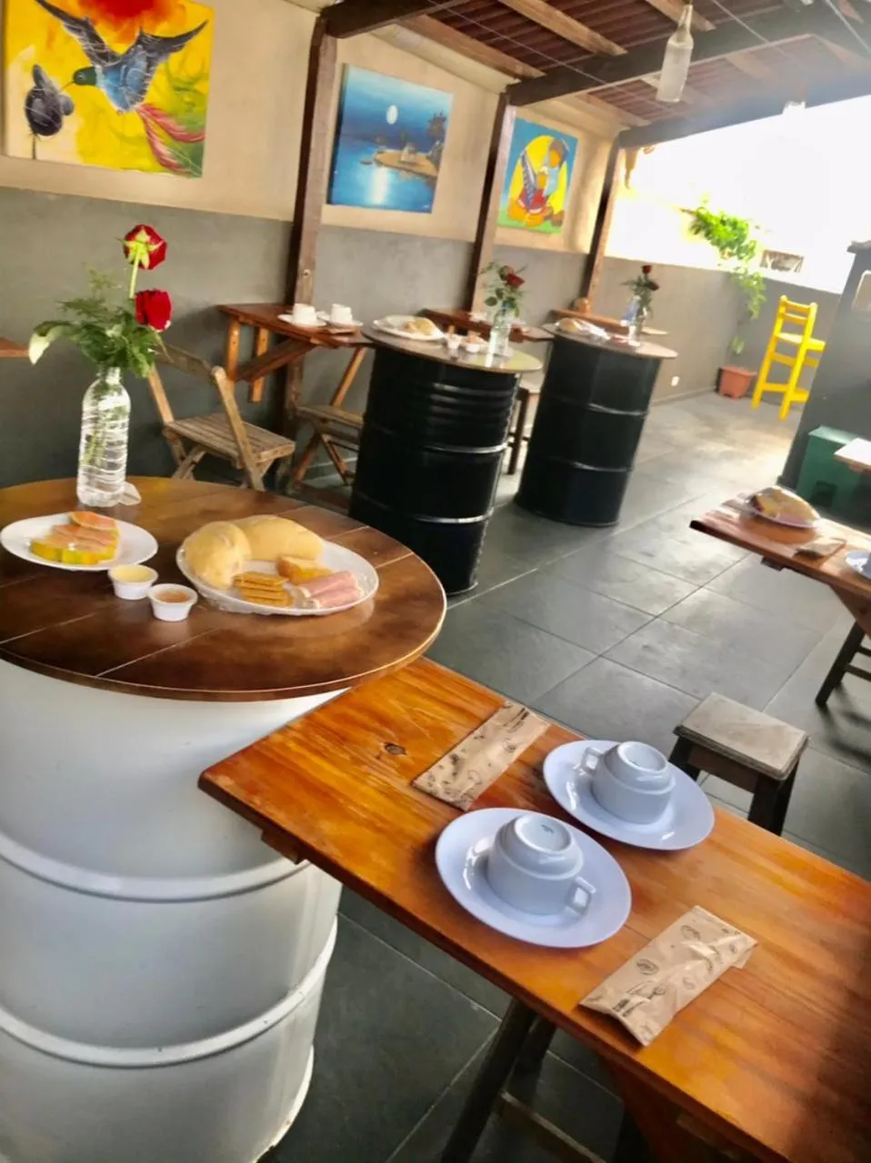 Breakfast in Pousada Nascer do Sol