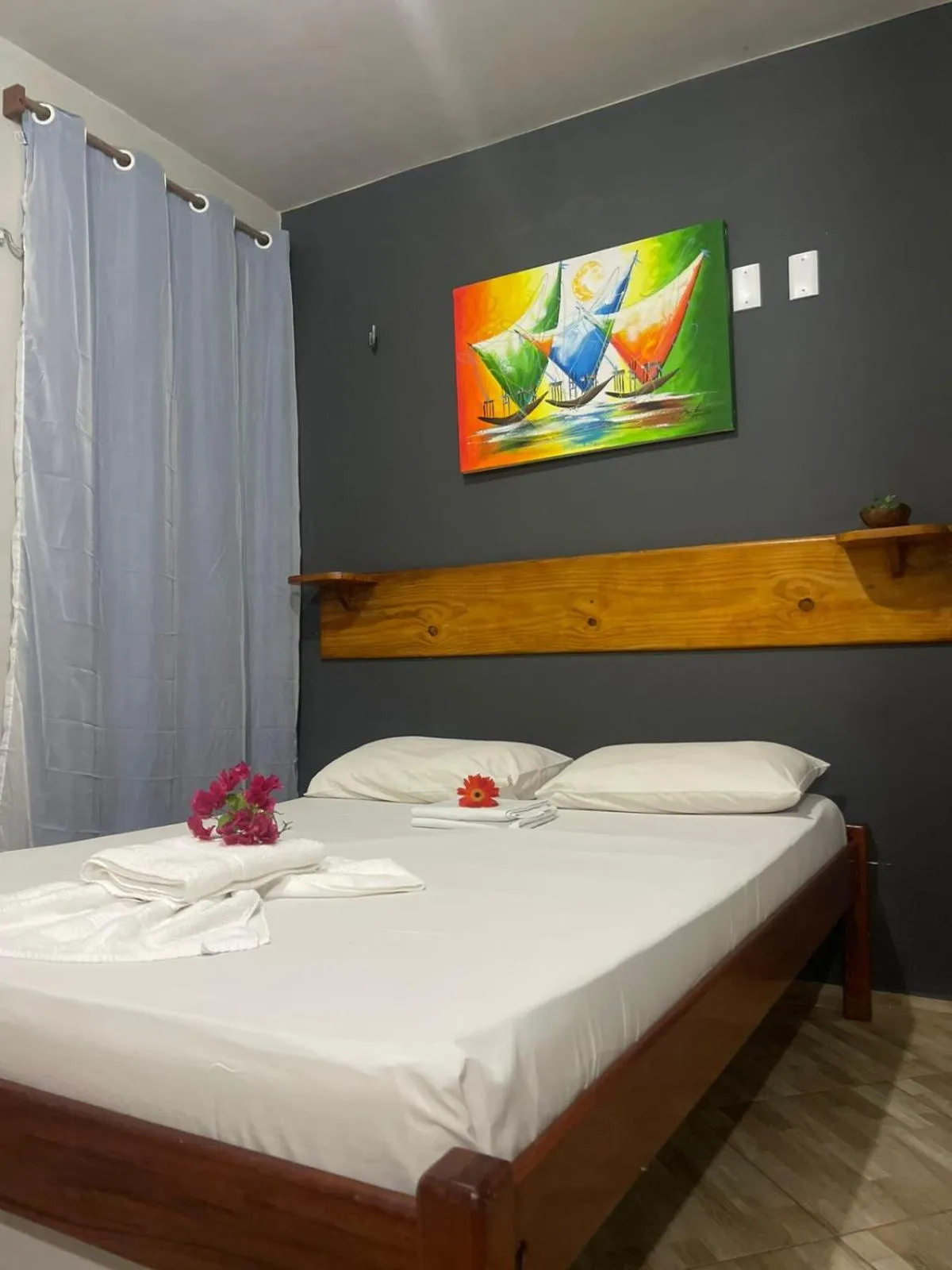 Bedroom in Pousada Nascer do Sol