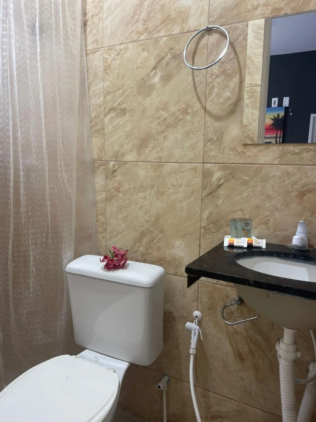 Bathroom in Pousada Nascer do Sol