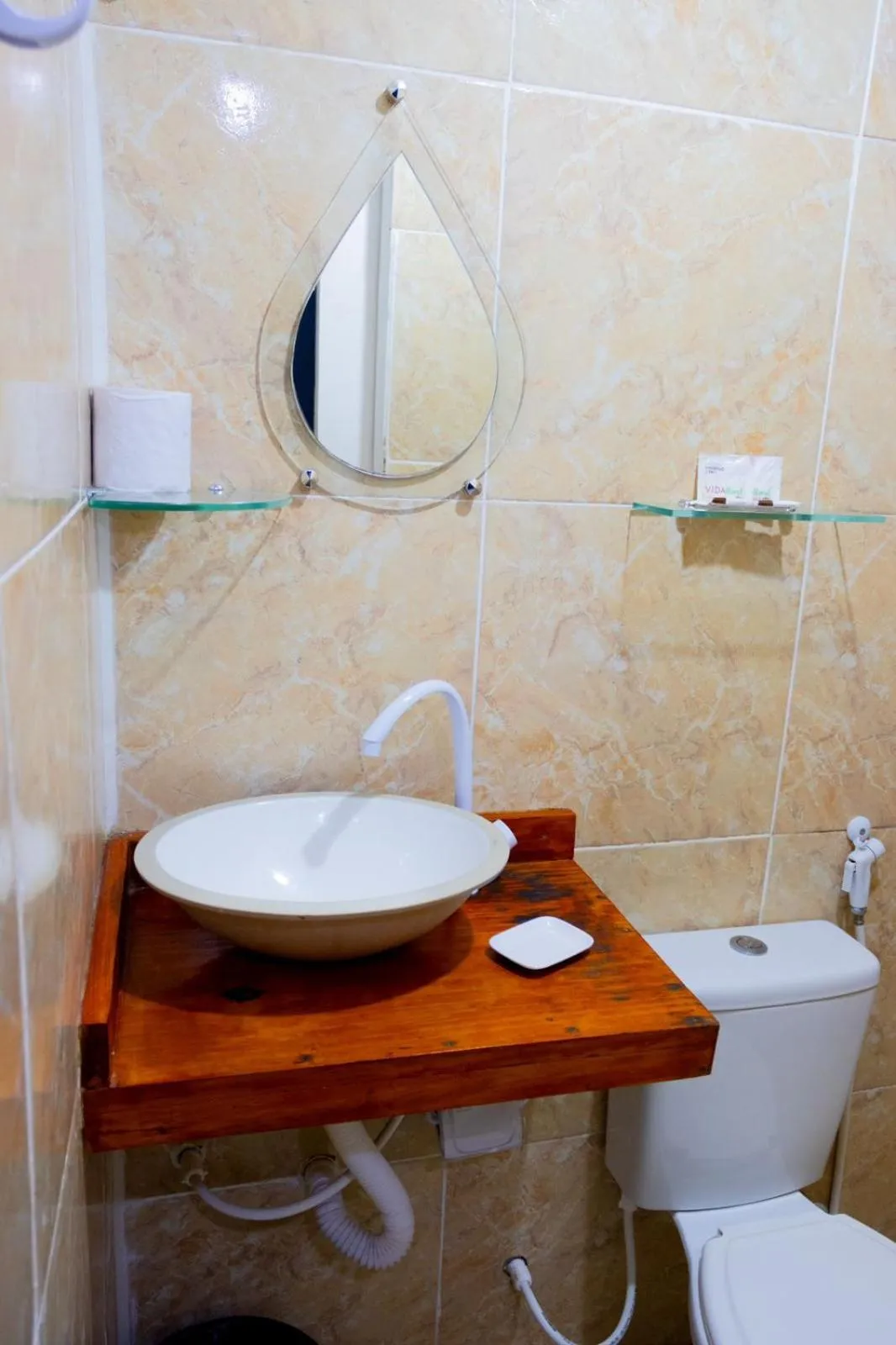 Shower in Pousada Nascer do Sol