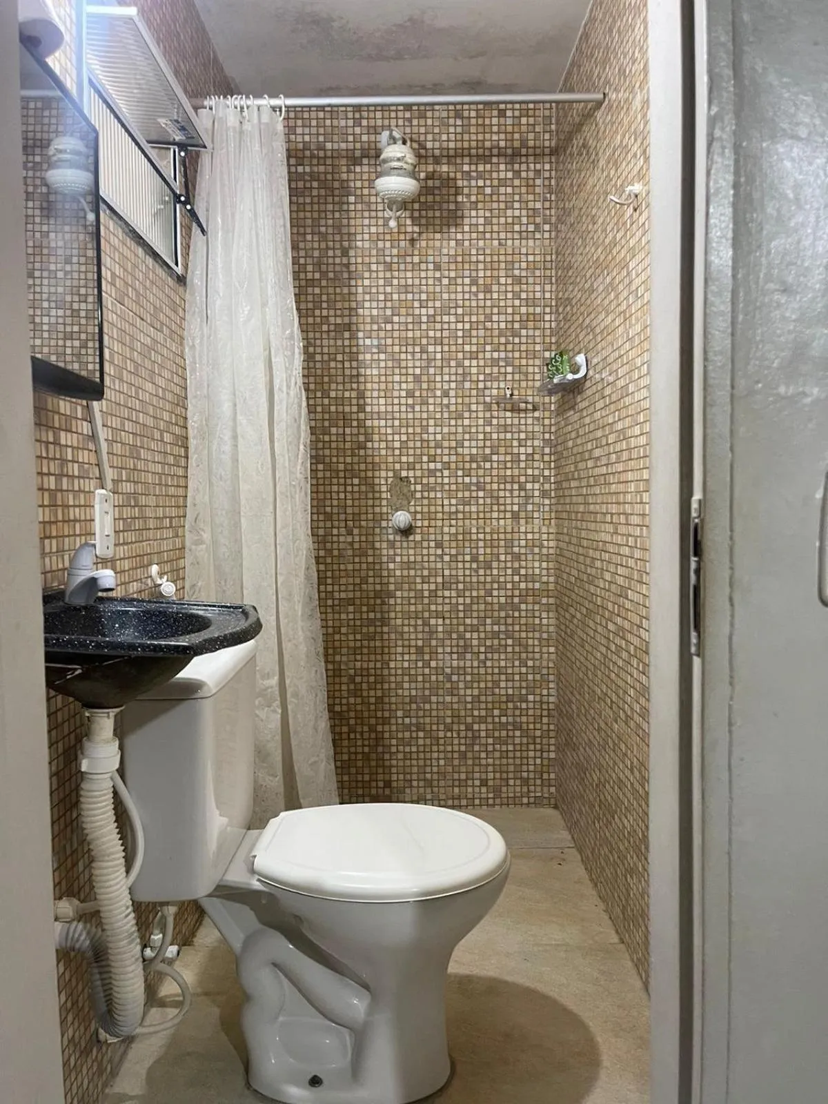 Bathroom in Pousada Nascer do Sol