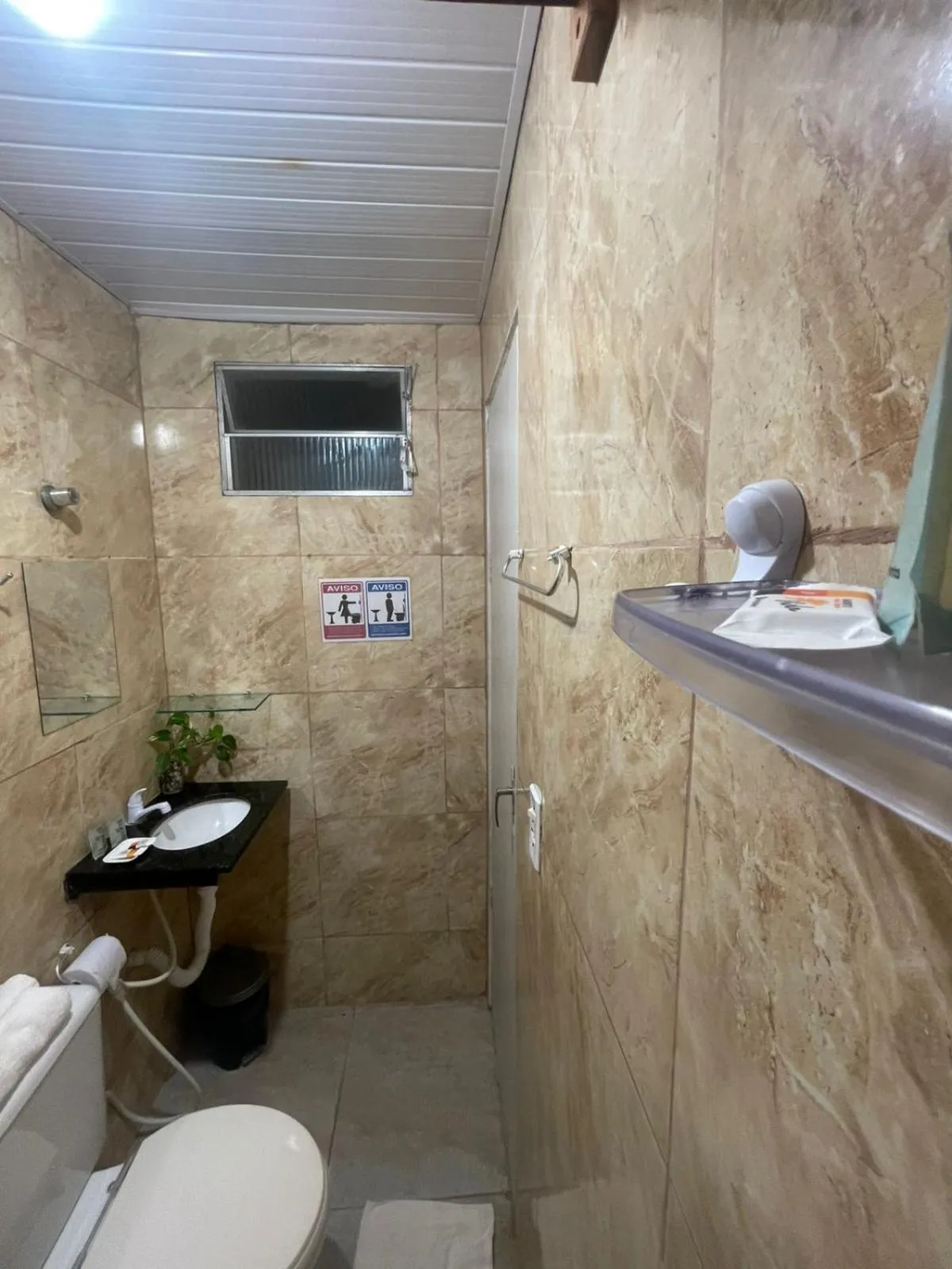 Bathroom in Pousada Nascer do Sol