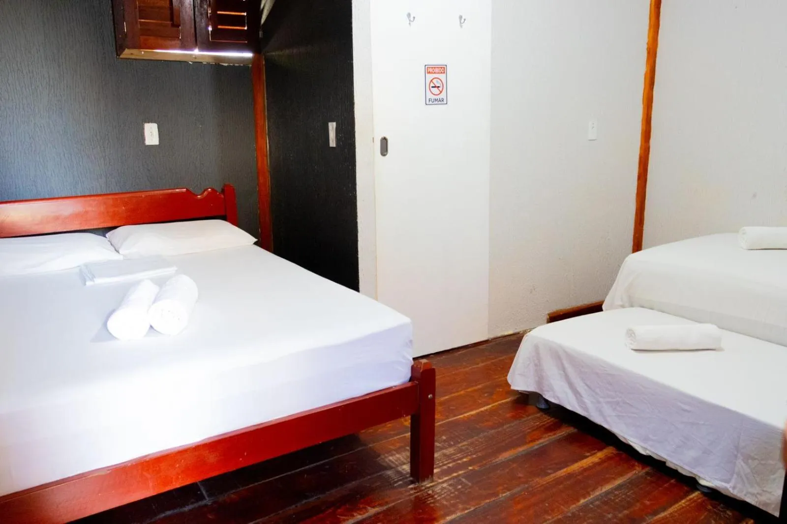 Bed in Pousada Nascer do Sol