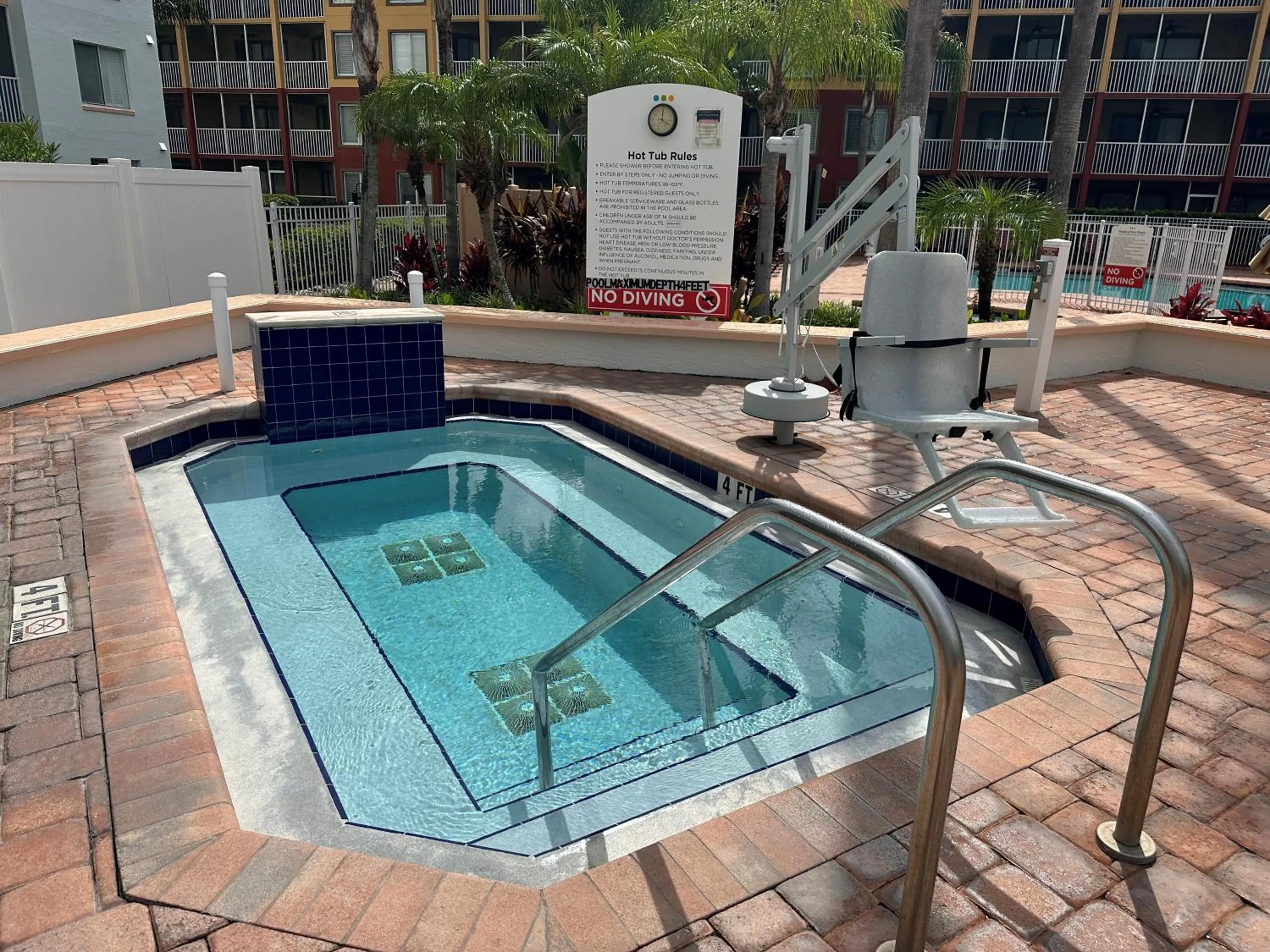 Hot Tub in Bluegreen Vacations Orlando's Sunshine Resort