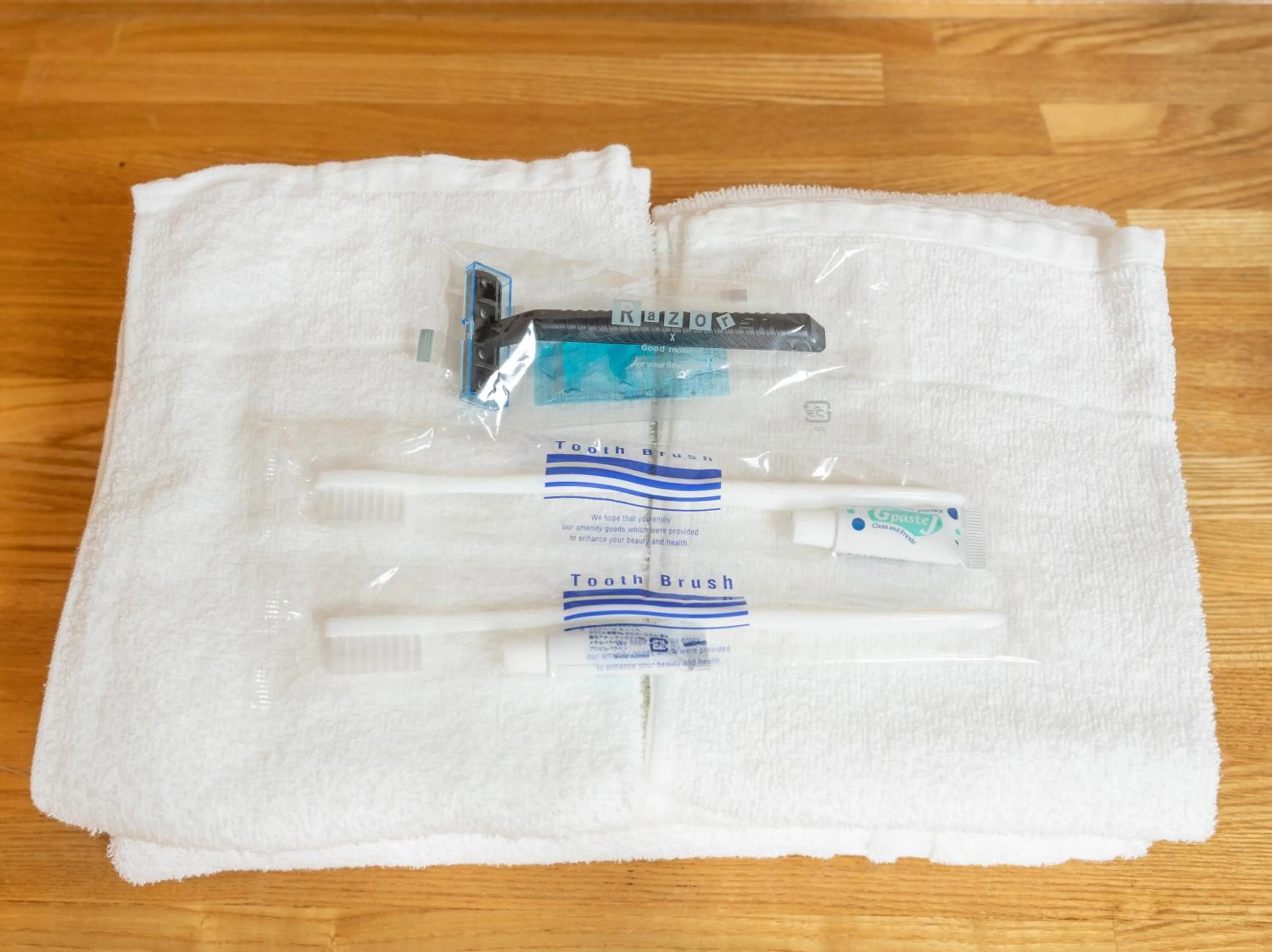 towels in Chang Tee Hotel Ikebukuro