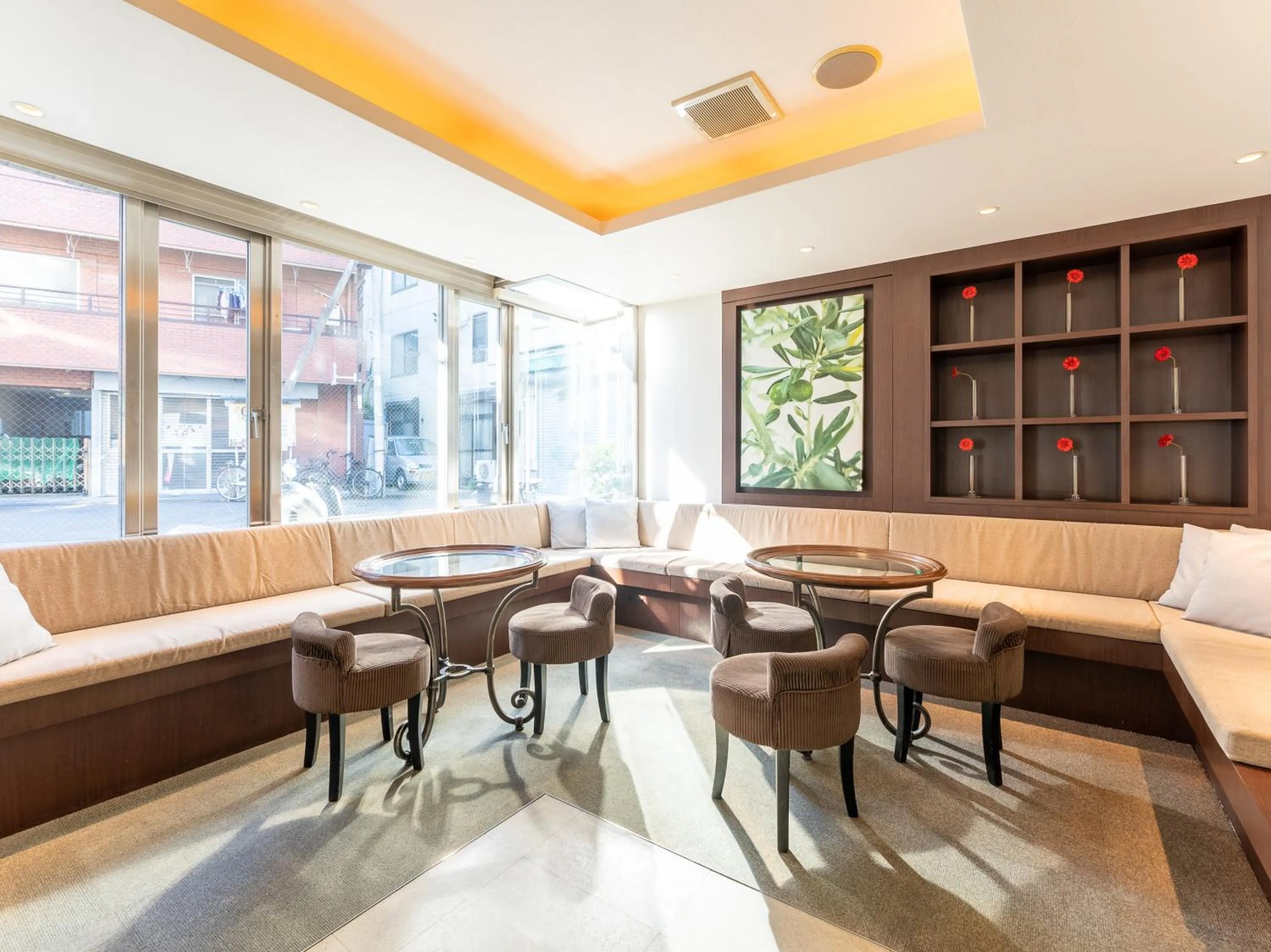 Living room in Chang Tee Hotel Ikebukuro