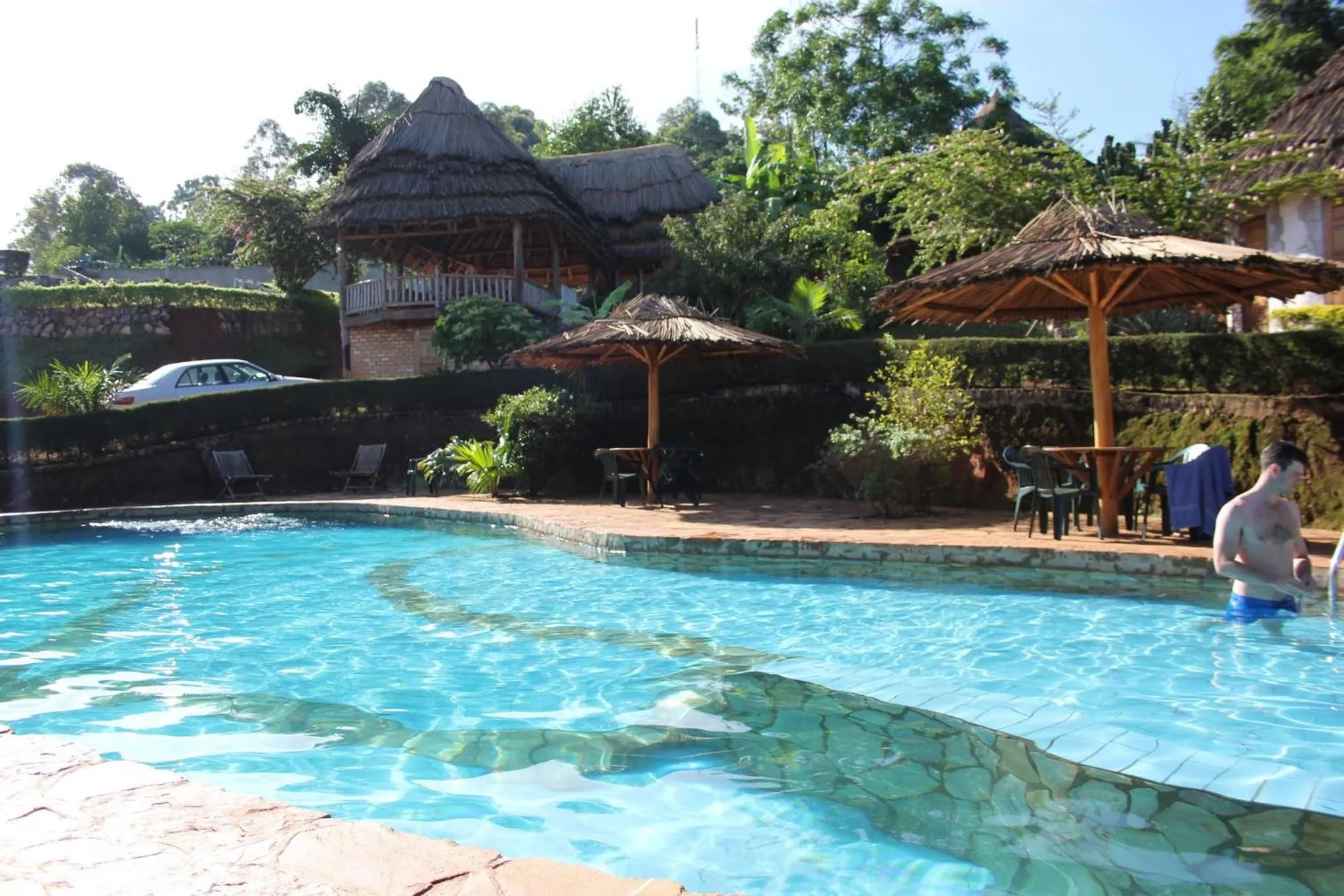Swimming pool in Banda Lodge