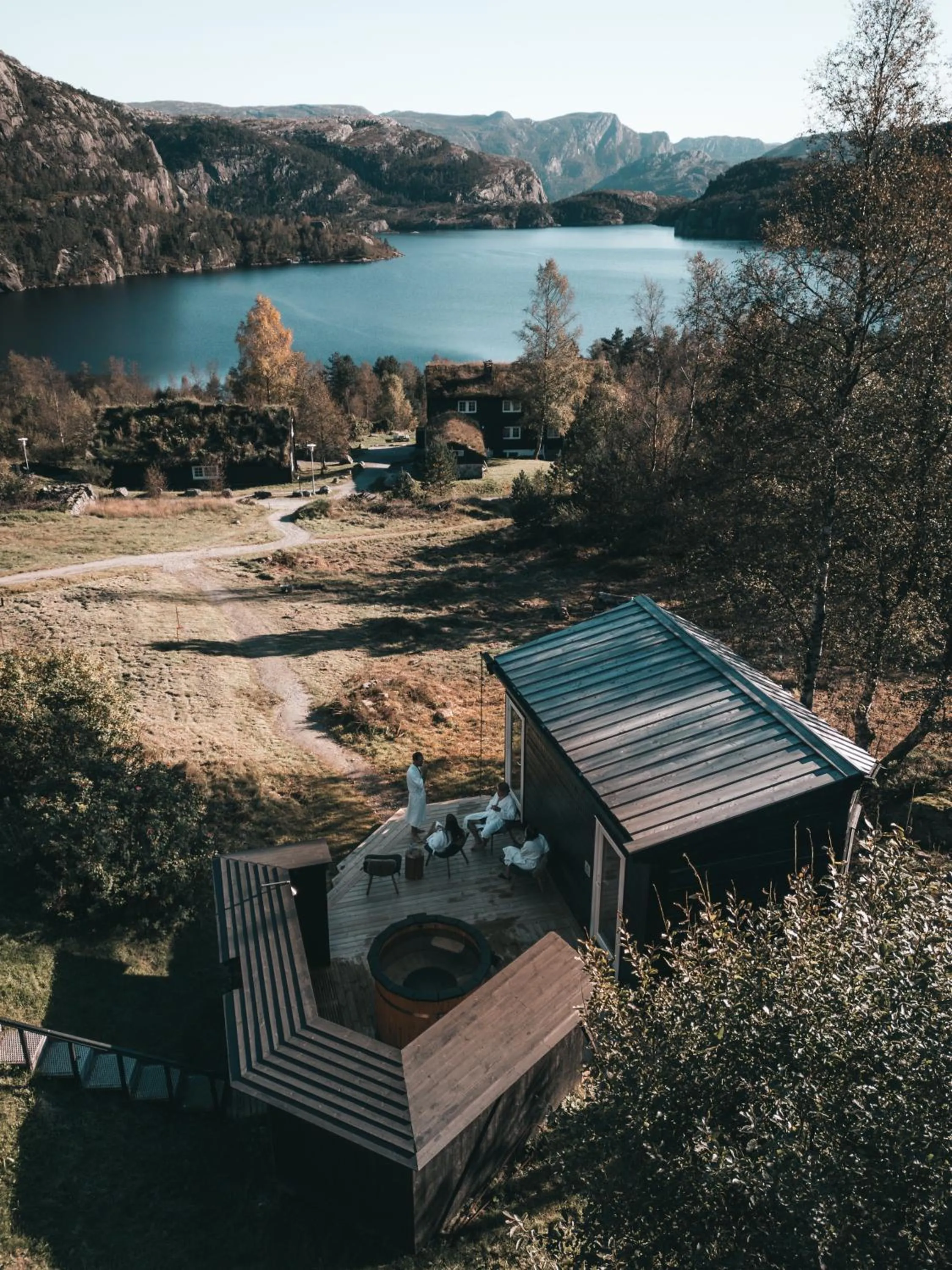 Sauna in Preikestolen Hotel & BaseCamp