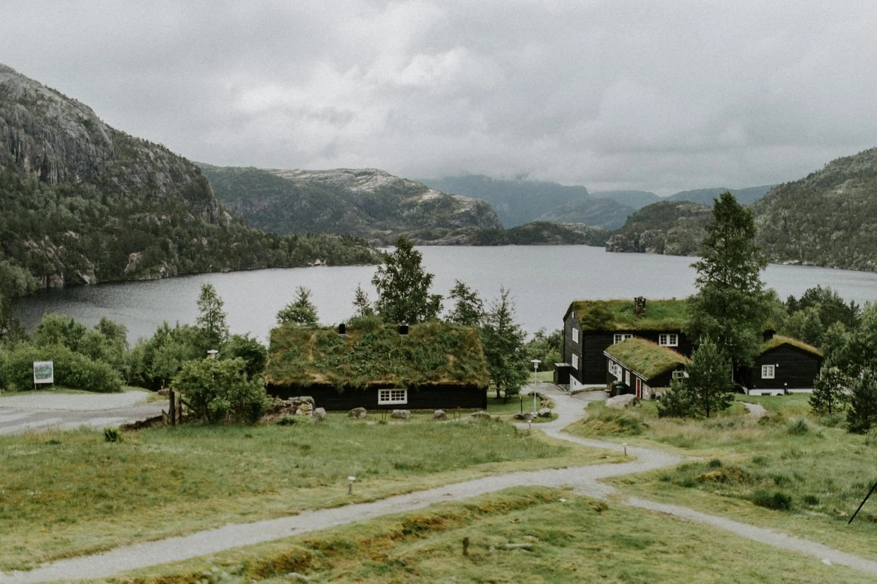 Property building in Preikestolen Hotel & BaseCamp