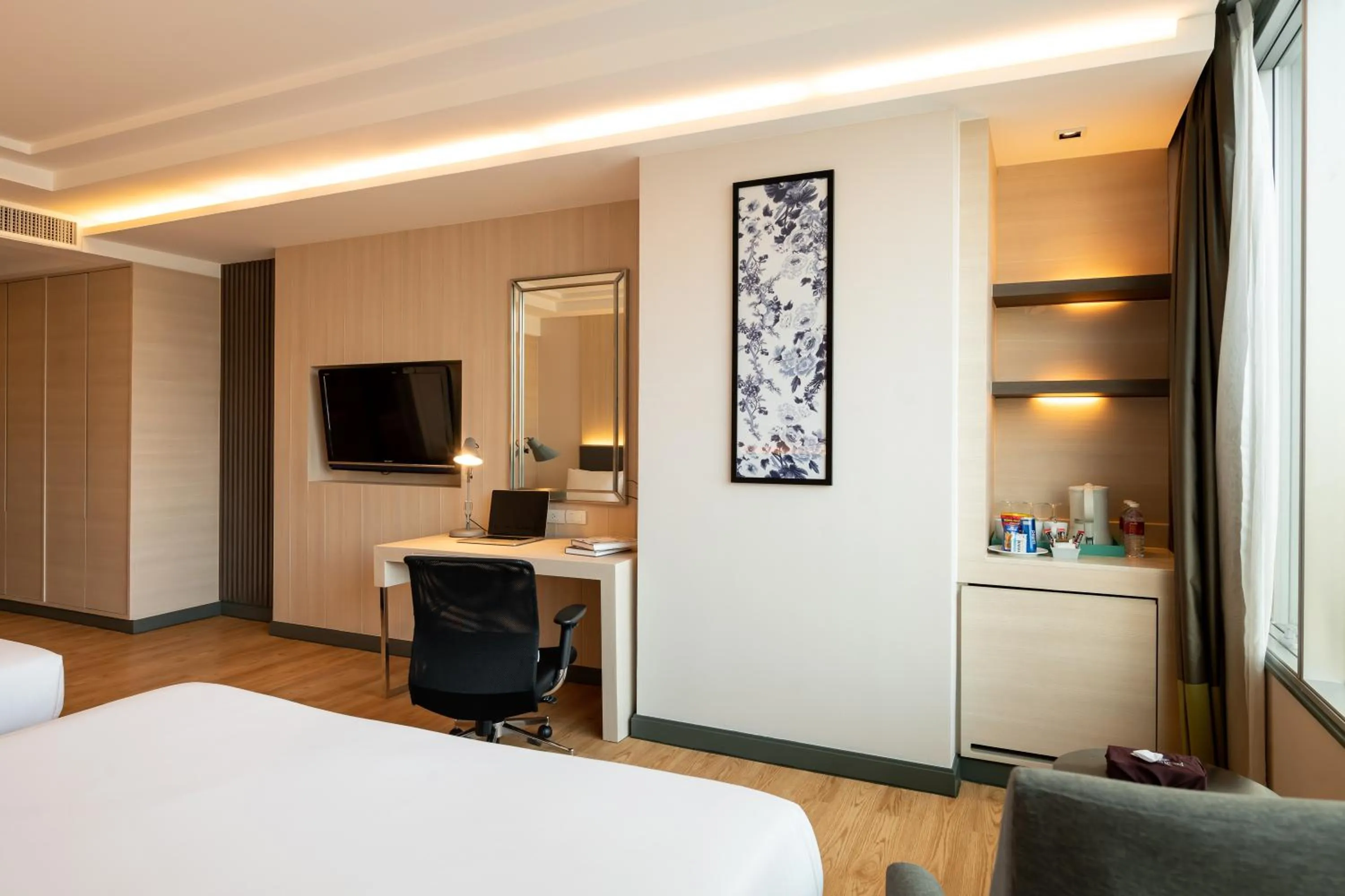 Bedroom, Bed in Jasmine Resort Bangkok