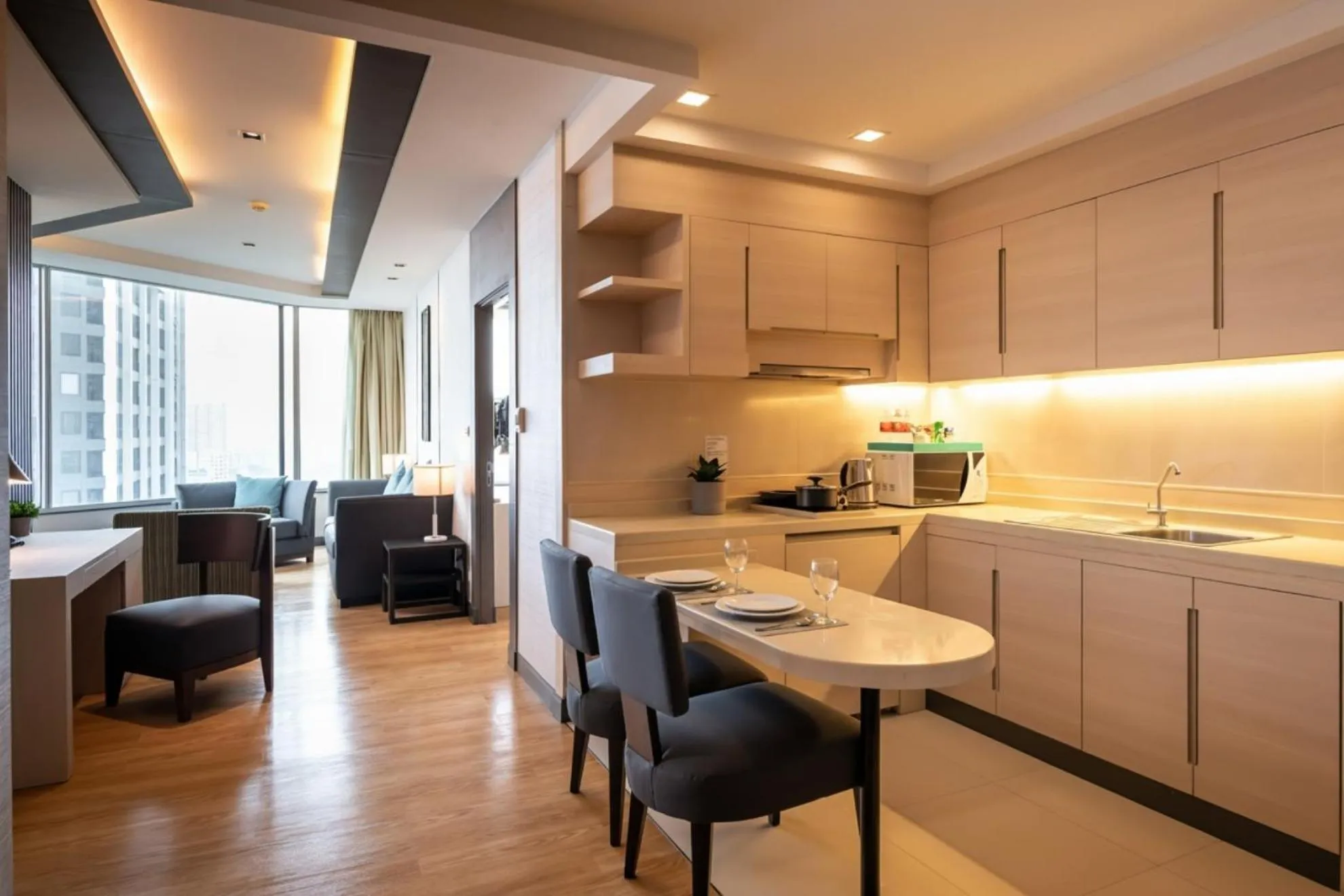 kitchen in Jasmine Resort Bangkok