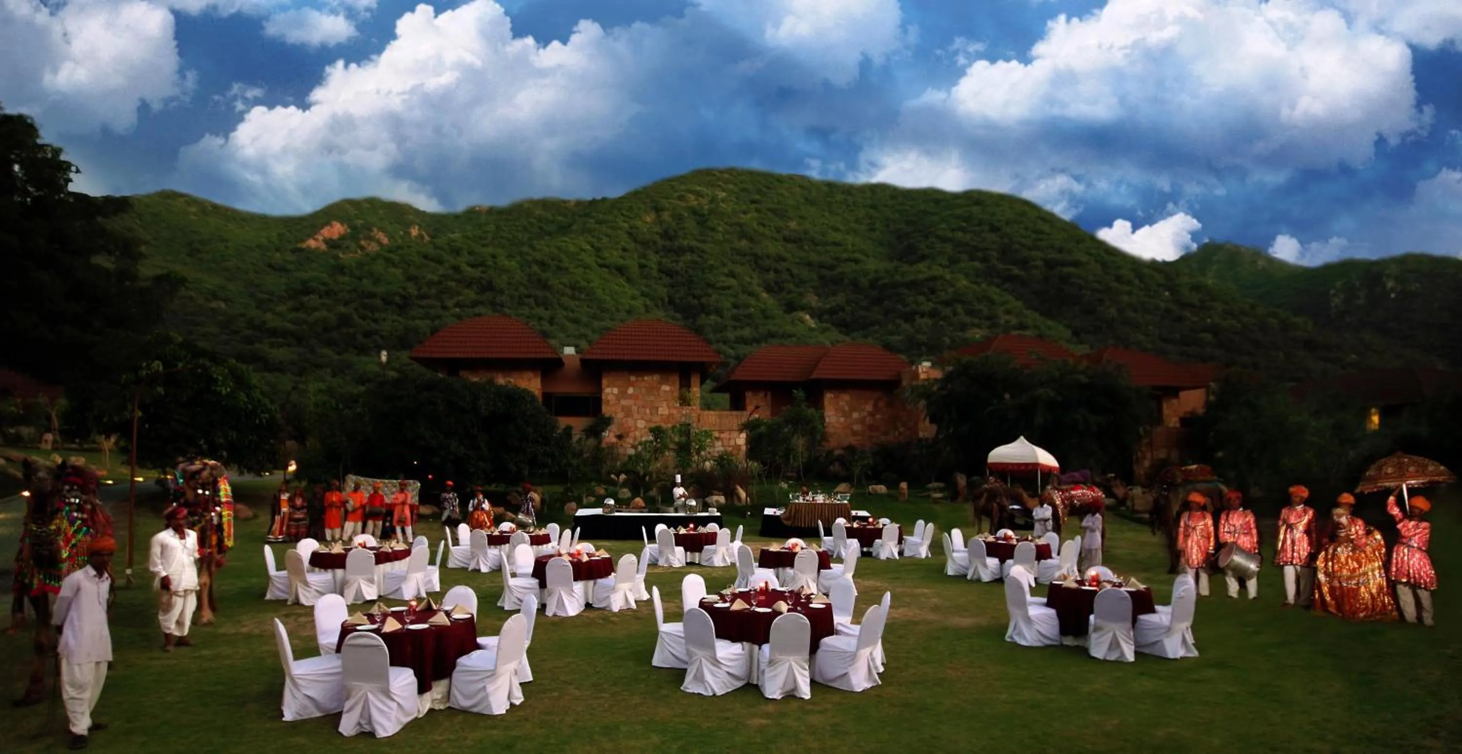 Day in Ananta Spa & Resort, Pushkar