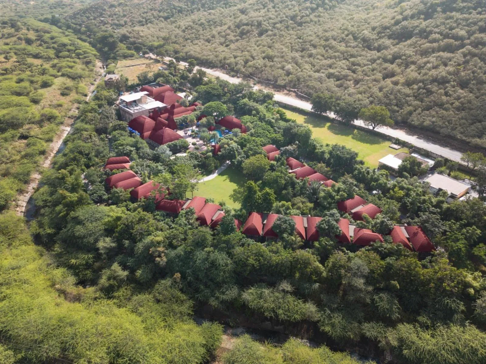 Bird's eye view in Ananta Spa & Resort, Pushkar