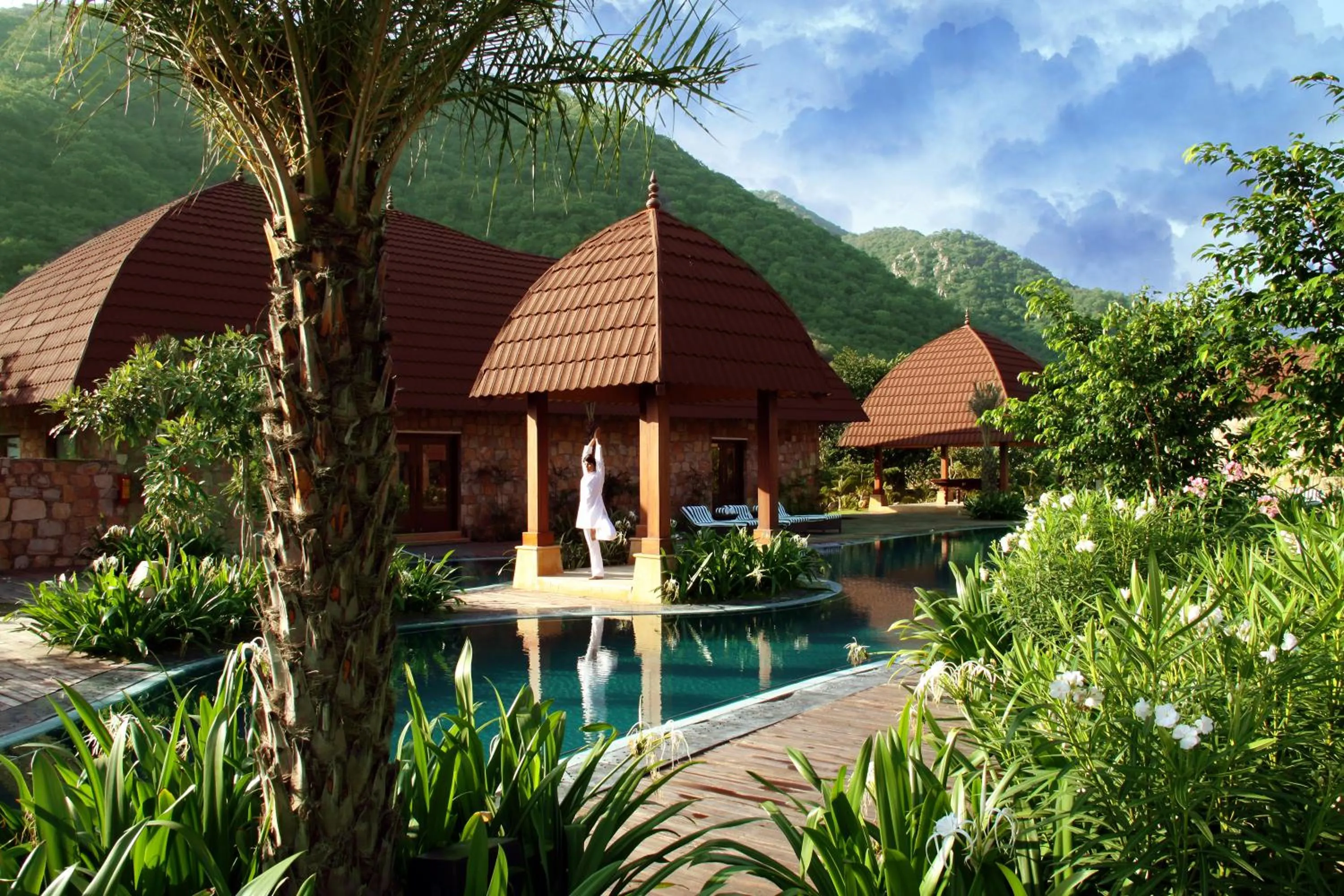 Facade/entrance in Ananta Spa & Resort, Pushkar