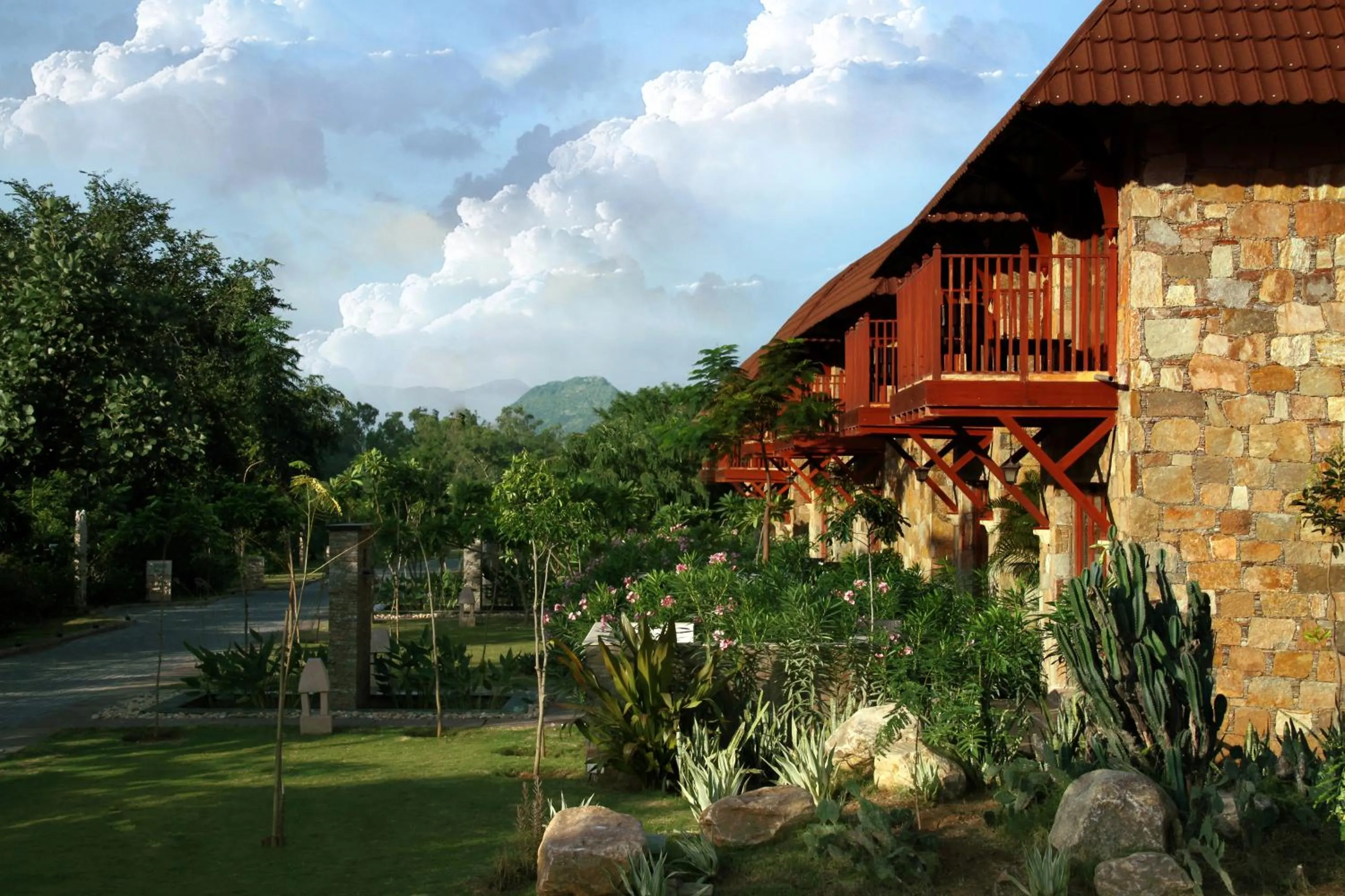 Facade/entrance in Ananta Spa & Resort, Pushkar