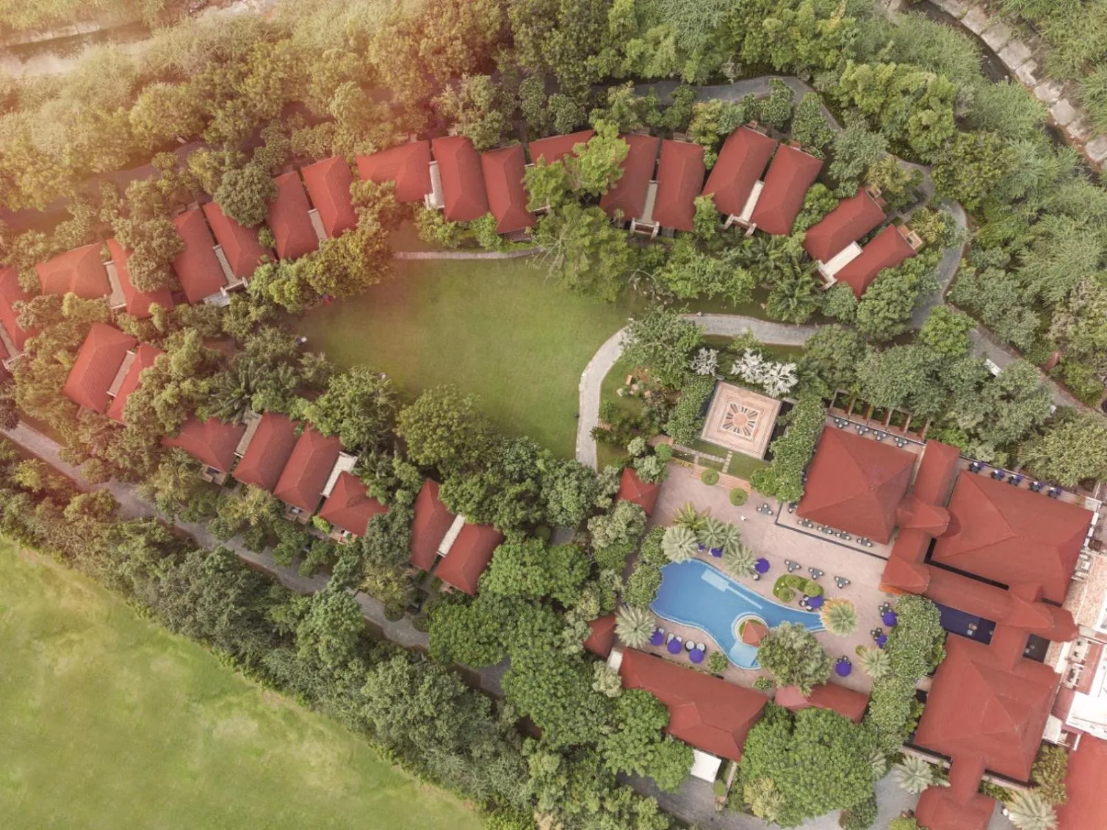 Bird's eye view in Ananta Spa & Resort, Pushkar