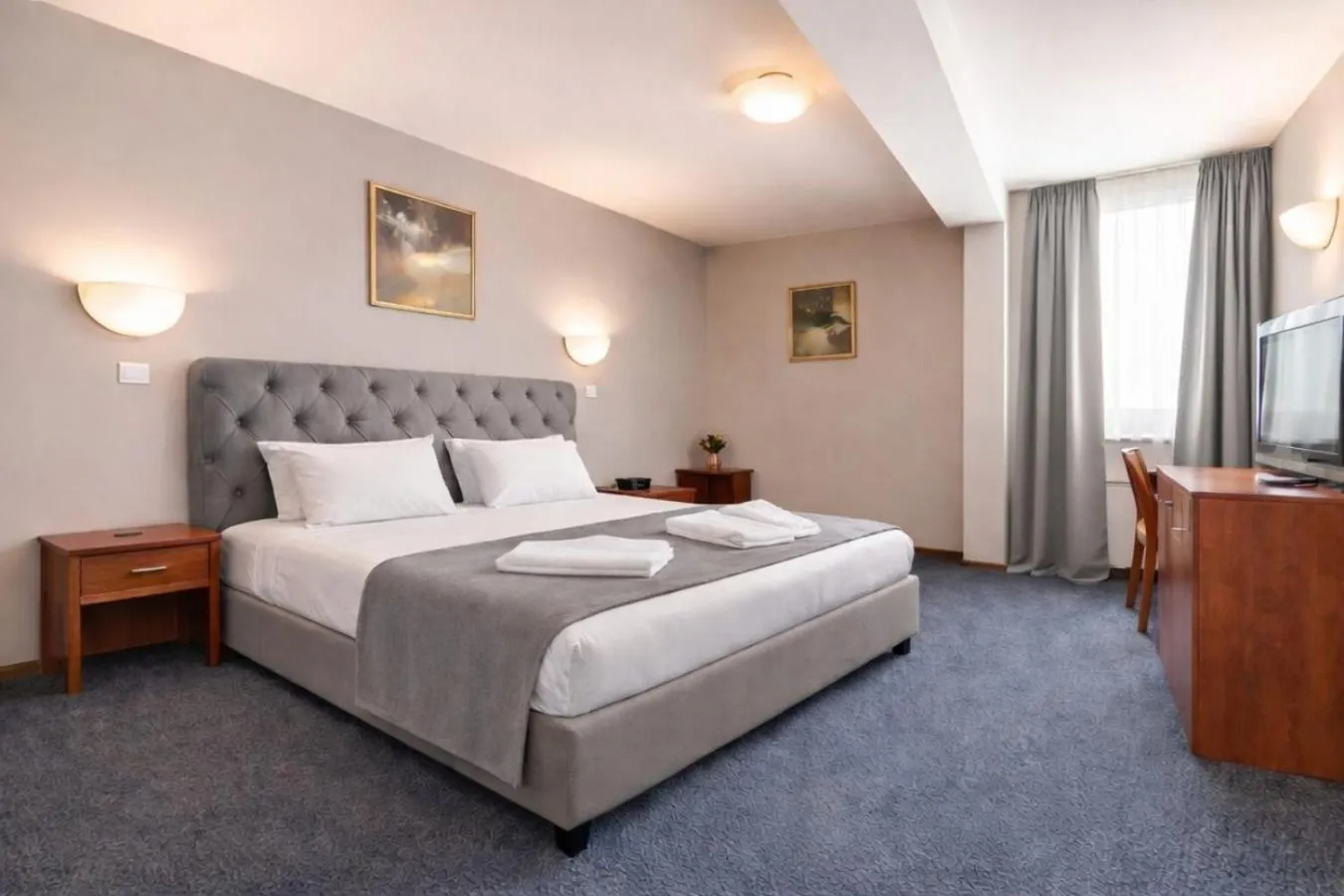 Photo of the whole room, Bed in Sveta Sofia Hotel