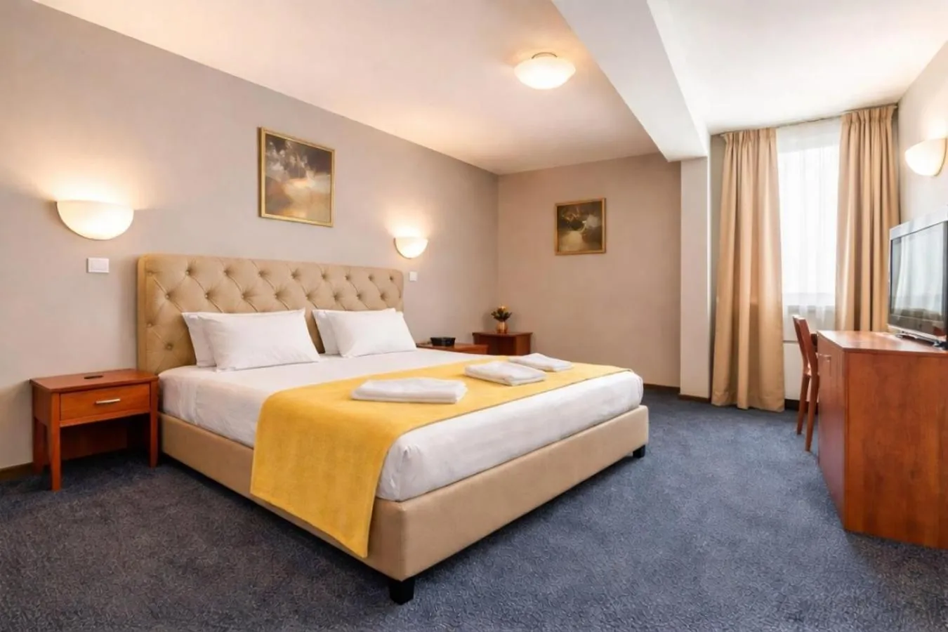 Photo of the whole room, Bed in Sveta Sofia Hotel
