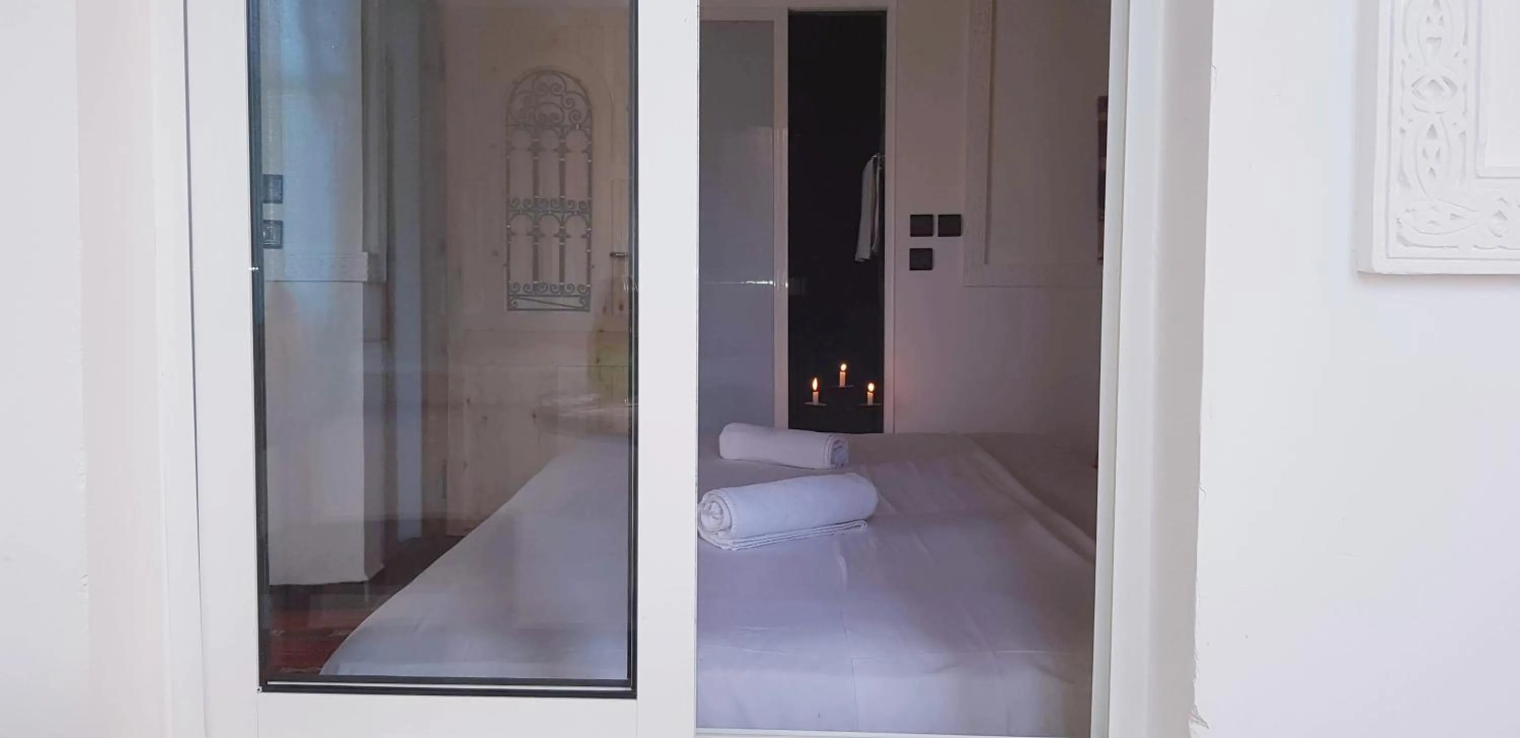 Bedroom, Bed in Riad Bleu Afriqua