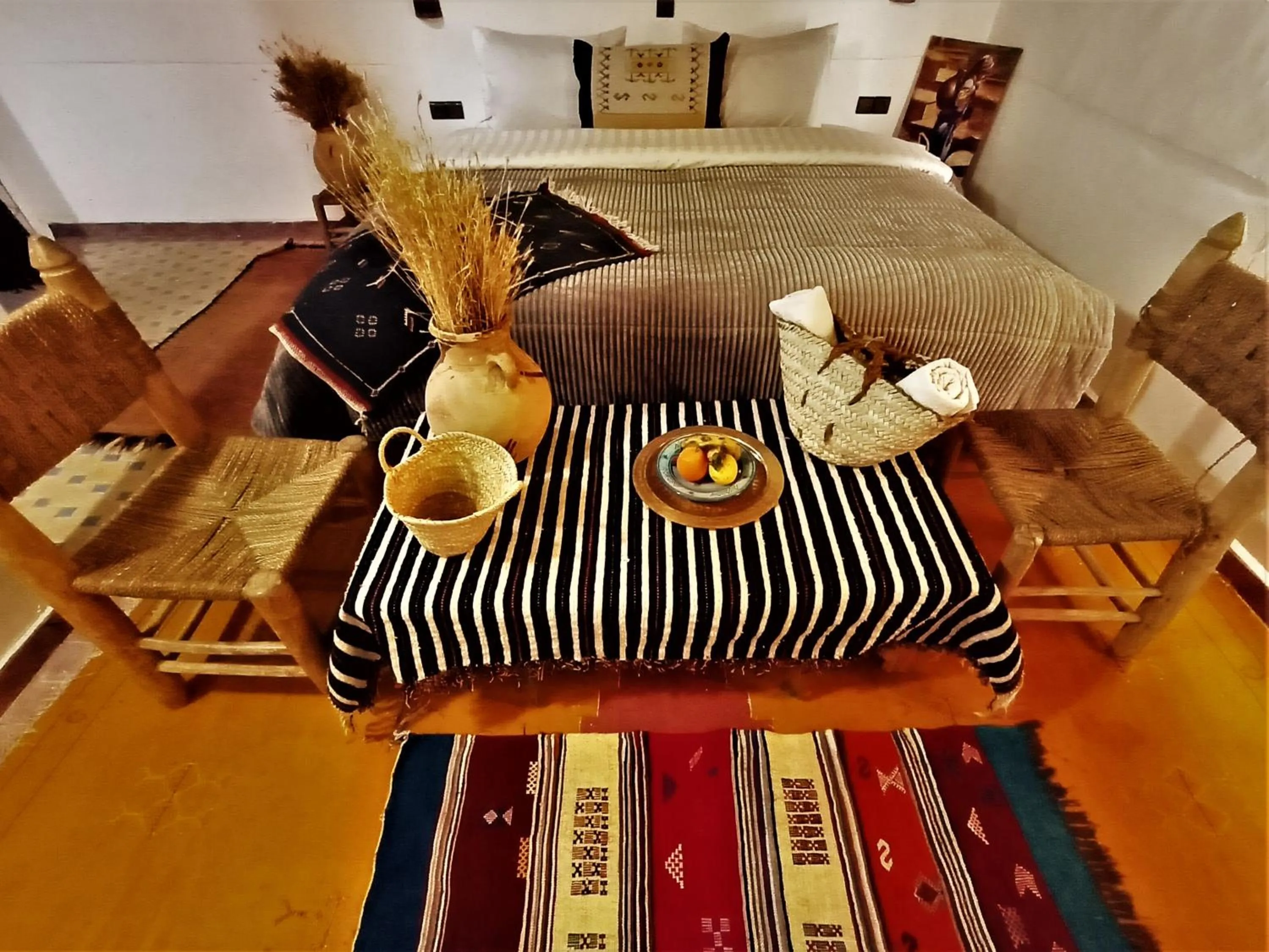 Bedroom in Riad Bleu Afriqua