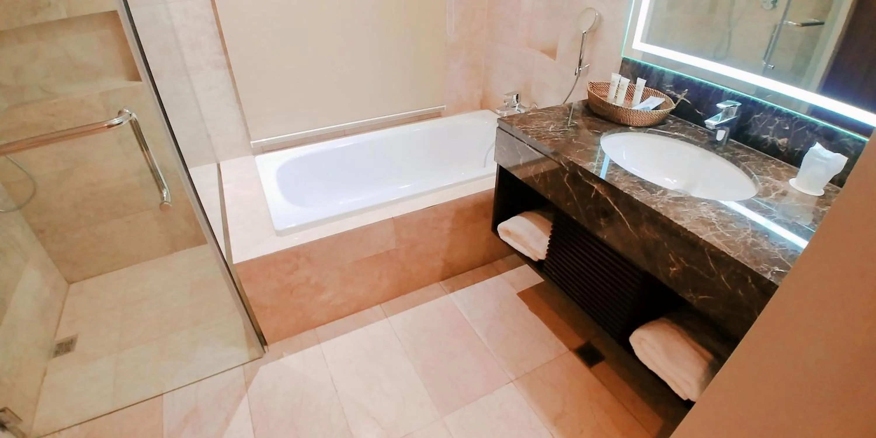 Shower in Boracay Ocean Club Beach Resort