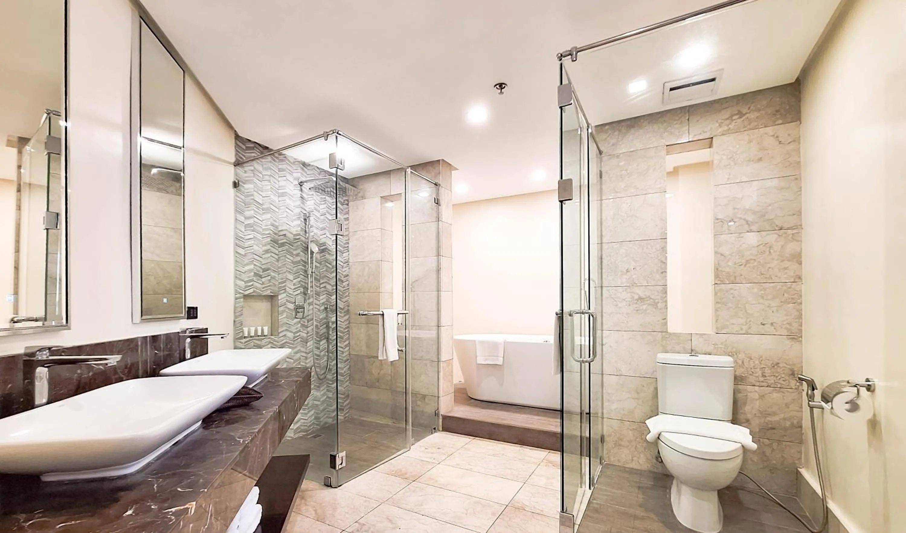 Bathroom in Boracay Ocean Club Beach Resort