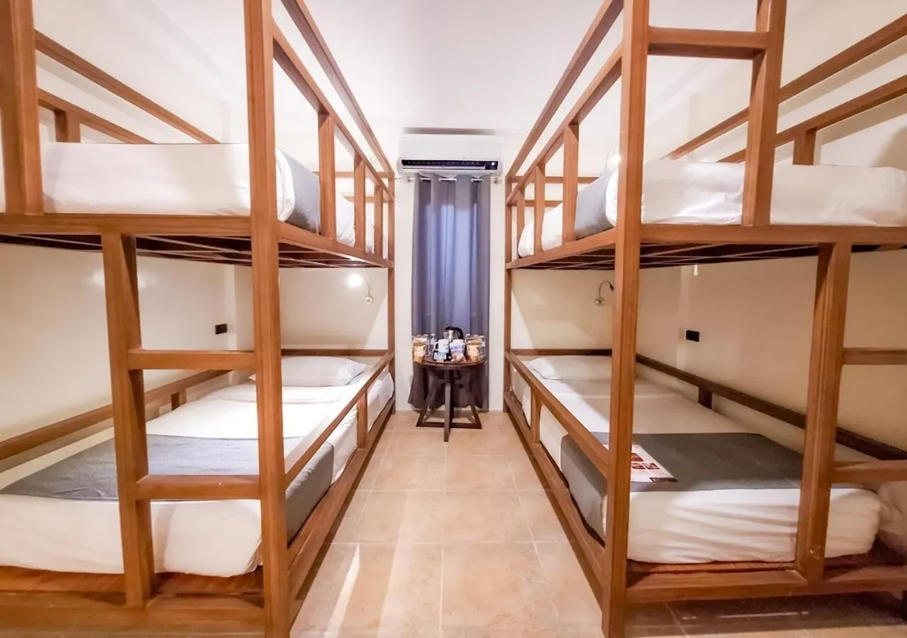 Bed in Boracay Ocean Club Beach Resort