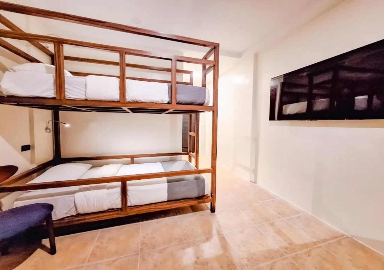 Bed in Boracay Ocean Club Beach Resort