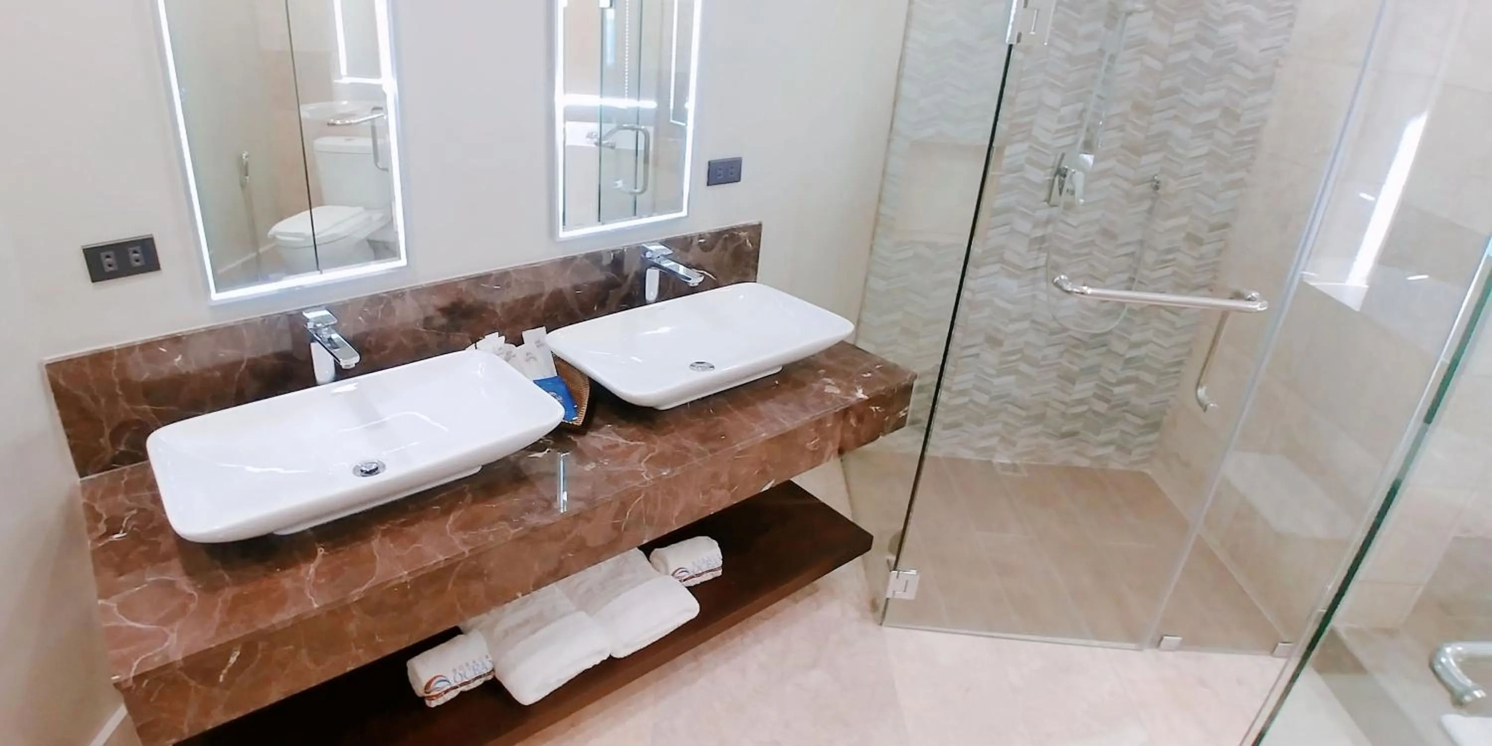 Shower in Boracay Ocean Club Beach Resort