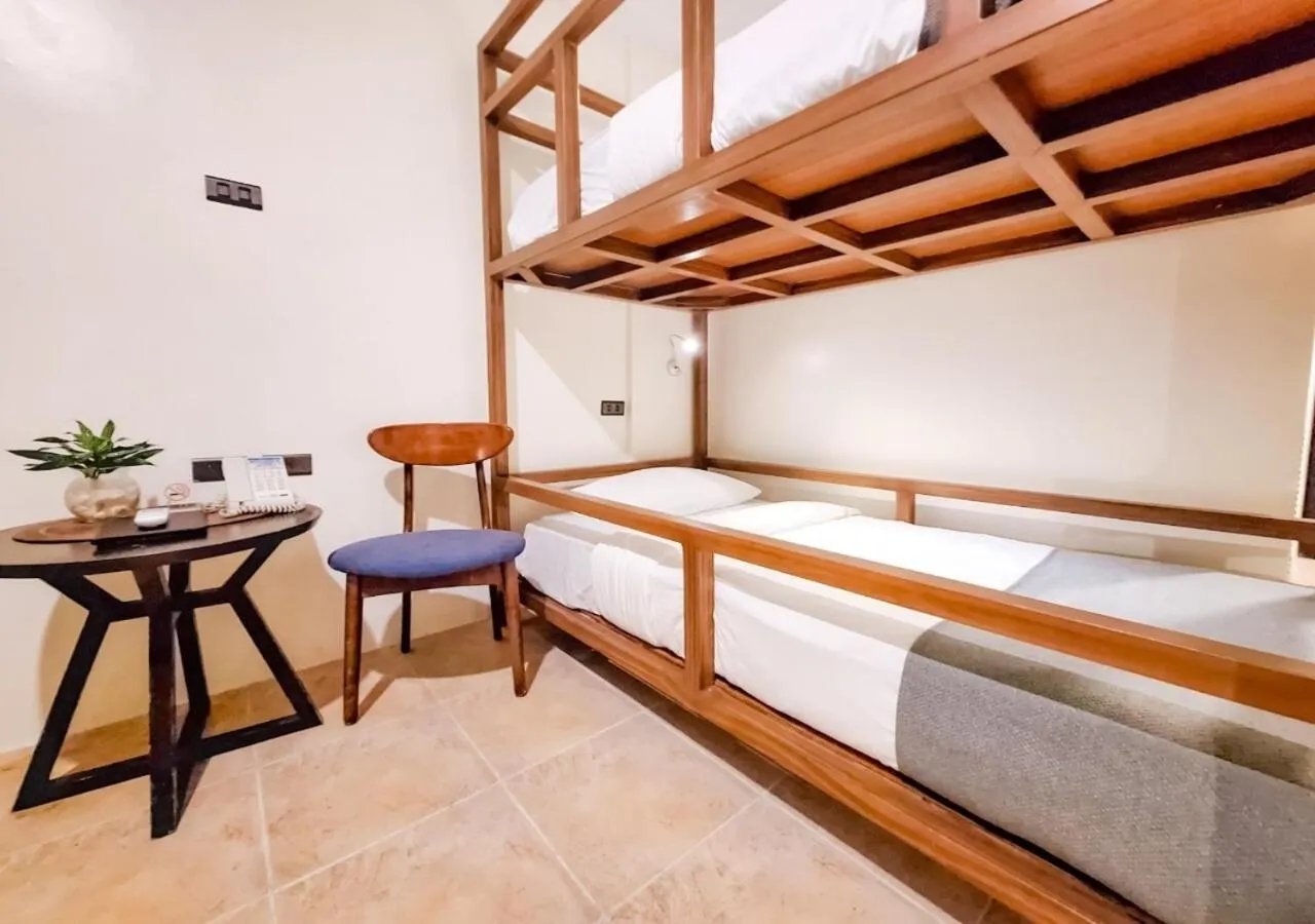 Bed in Boracay Ocean Club Beach Resort