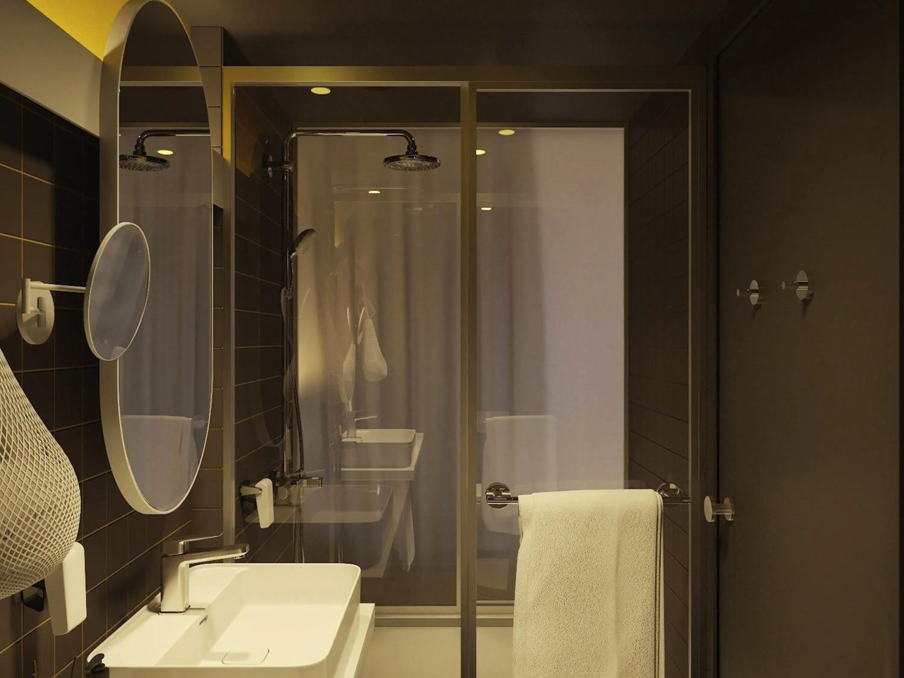 Bedroom in ibis Almaty Jetisu