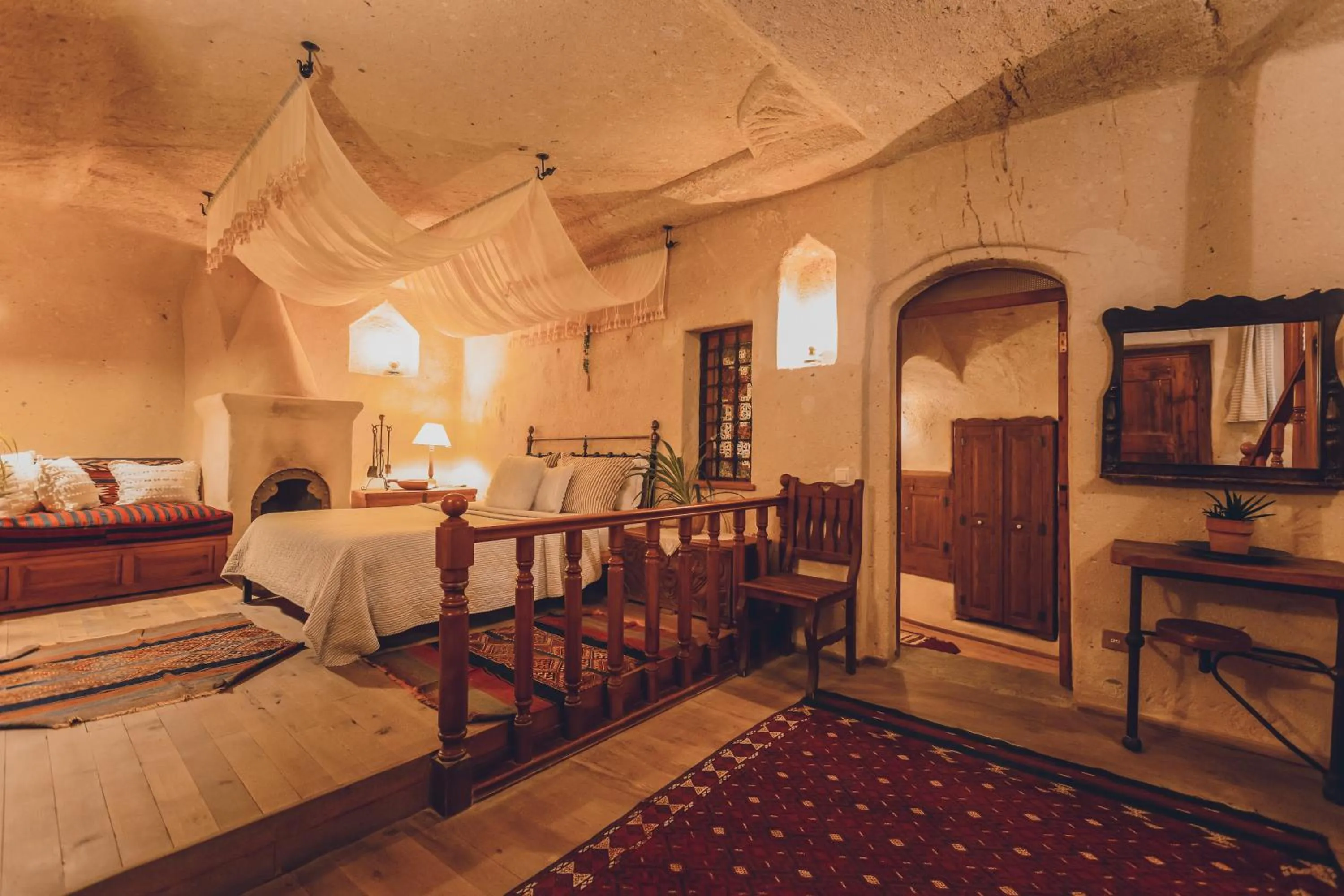 Bedroom, Bed in Kale Konak Cappadocia