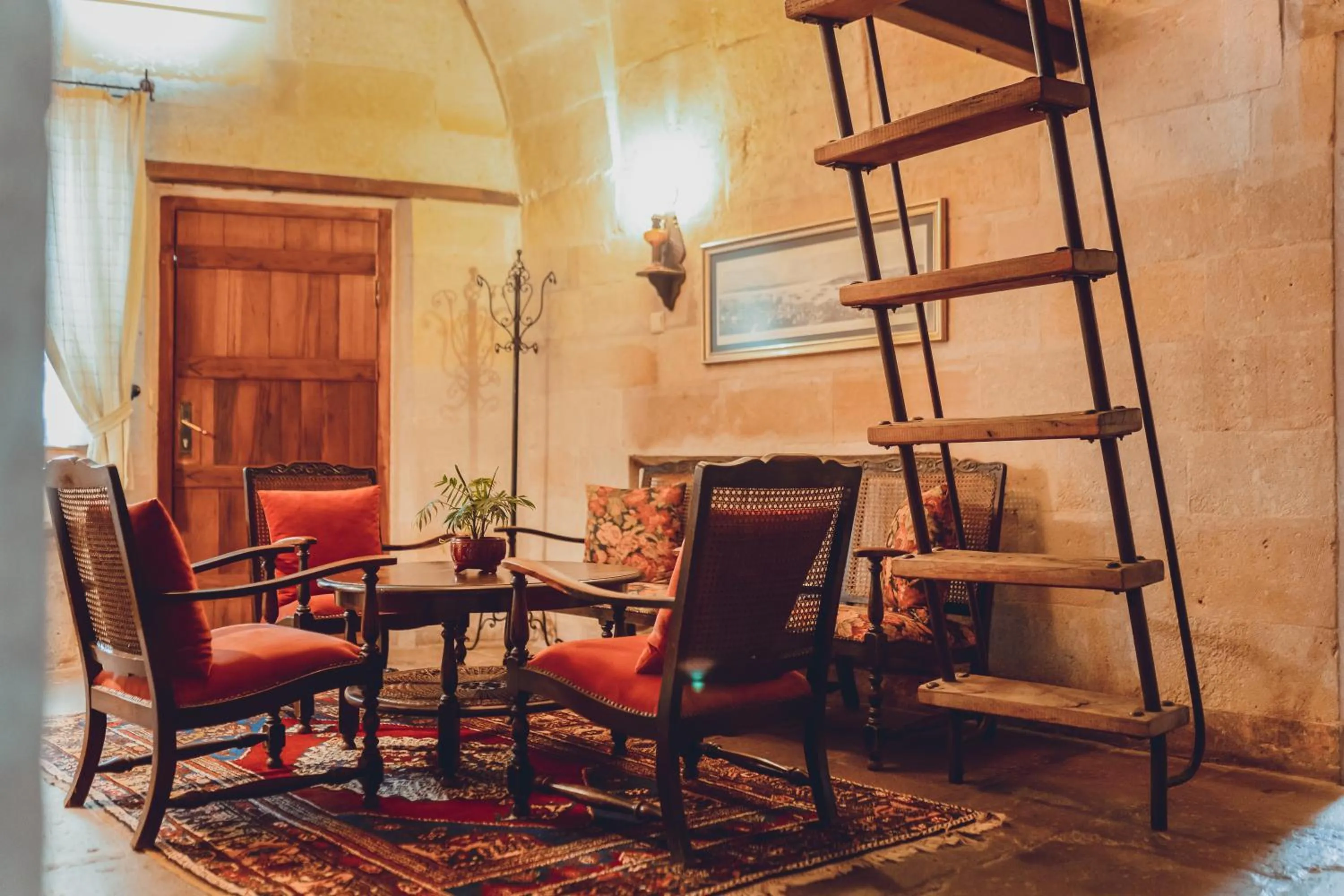 Living room in Kale Konak Cappadocia