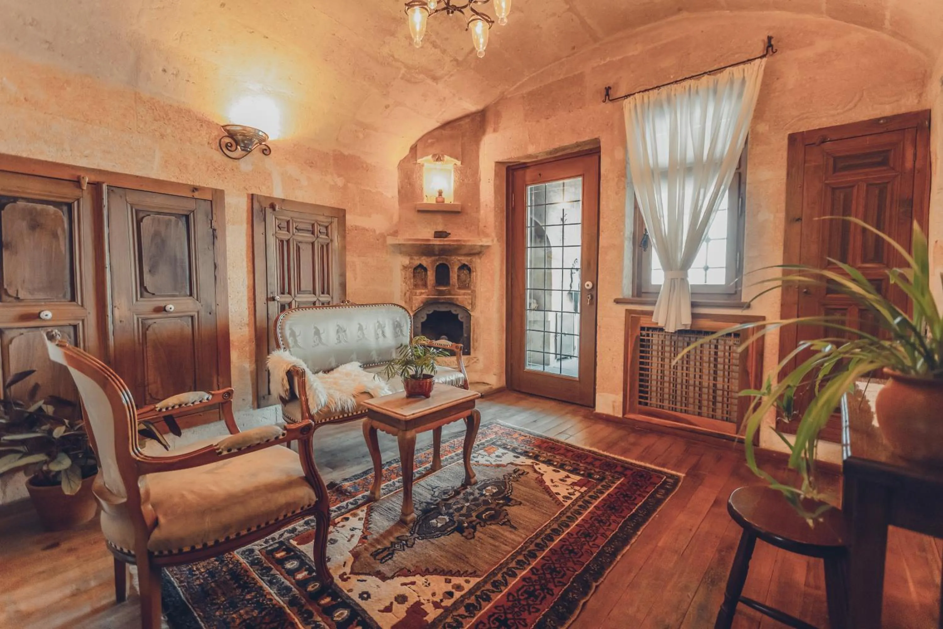 Living room in Kale Konak Cappadocia