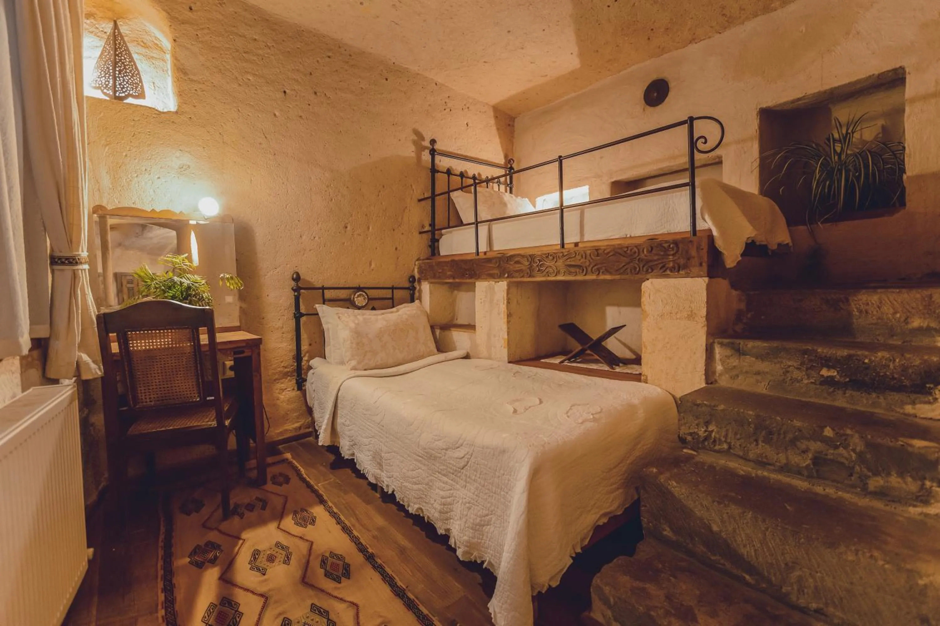 Bed in Kale Konak Cappadocia