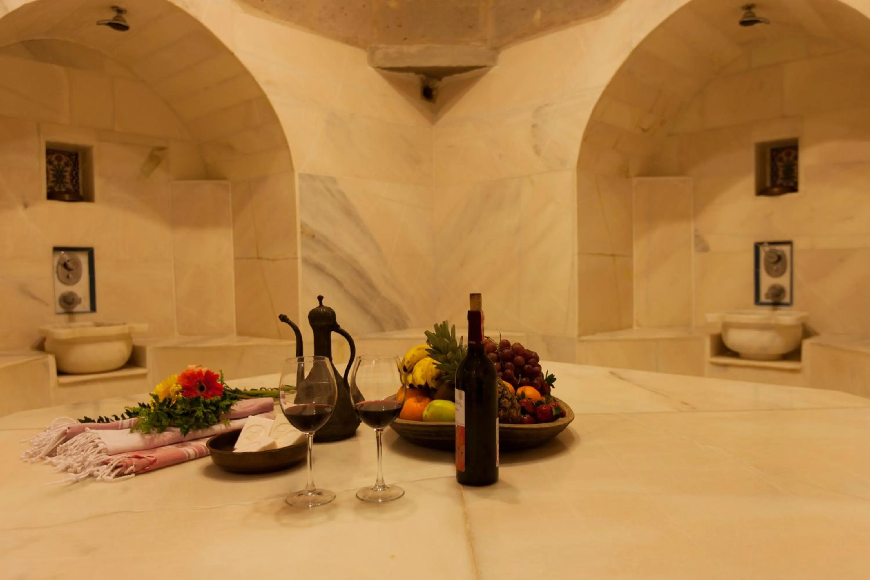 Steam room in Kale Konak Cappadocia