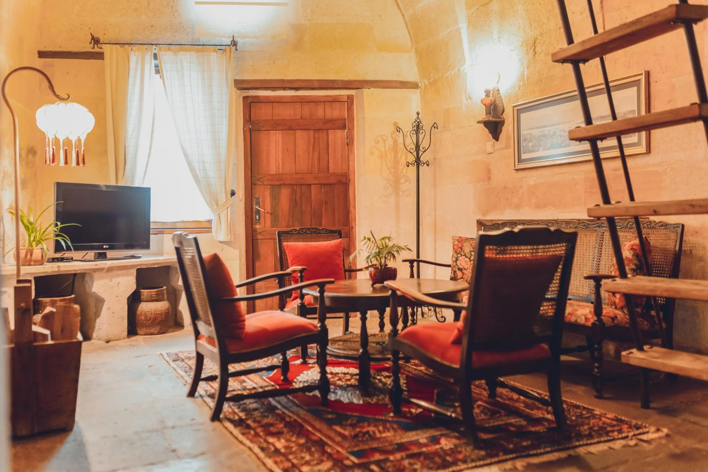 Living room in Kale Konak Cappadocia