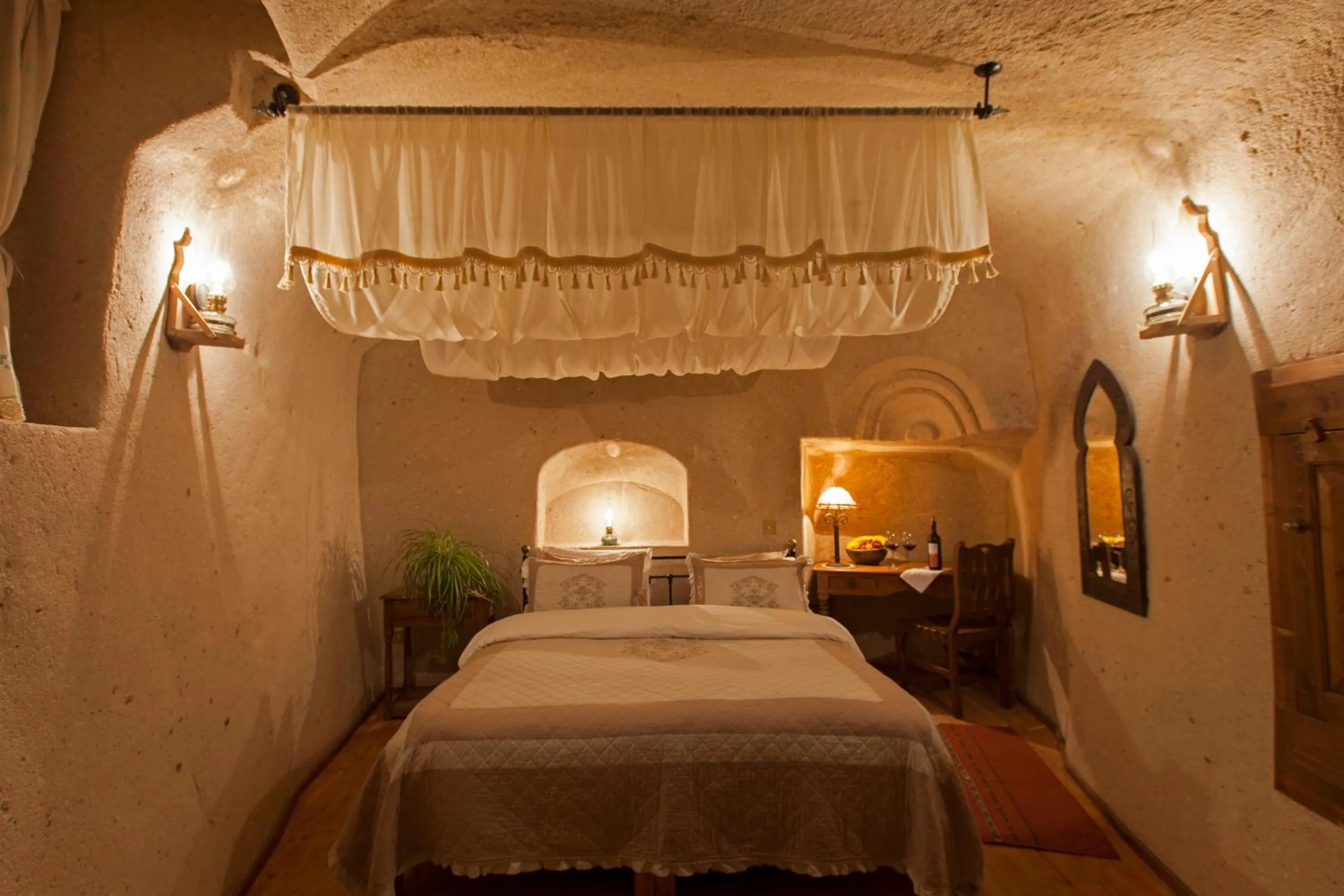 Bedroom, Bed in Kale Konak Cappadocia