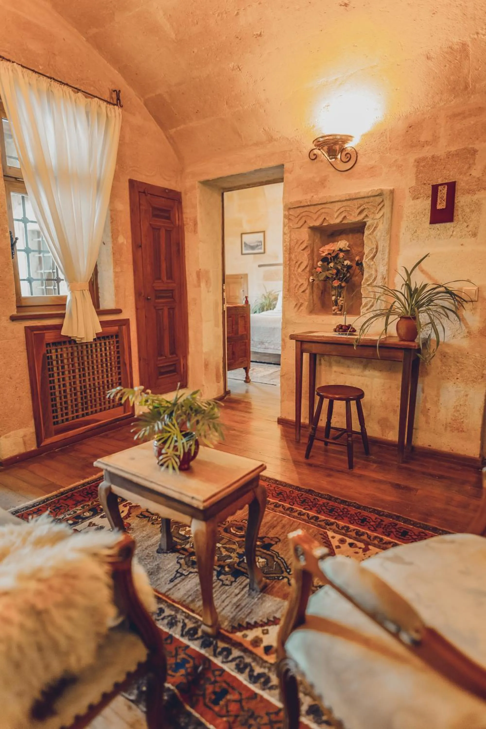 Seating area in Kale Konak Cappadocia