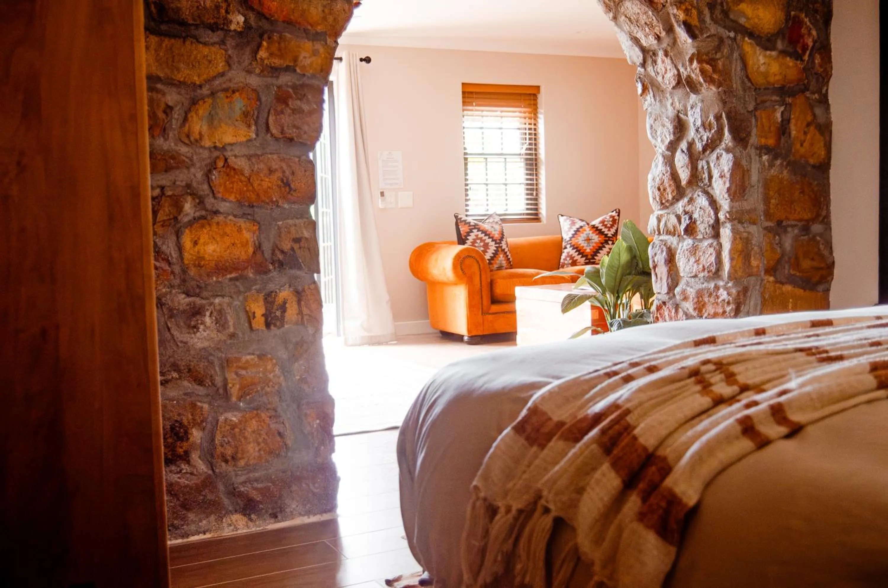 Bed in Ikhaya Safari Lodge