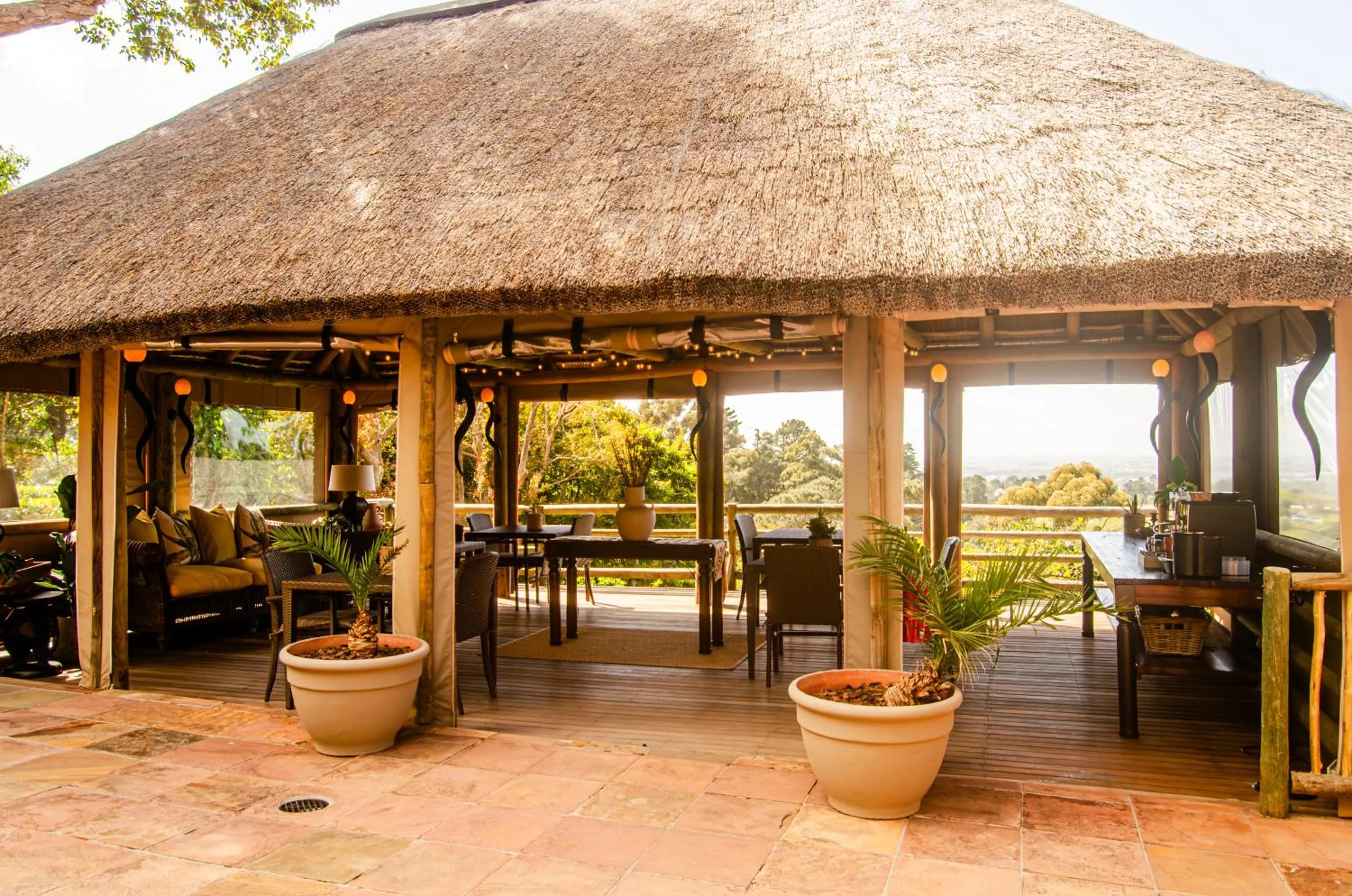 Natural landscape in Ikhaya Safari Lodge