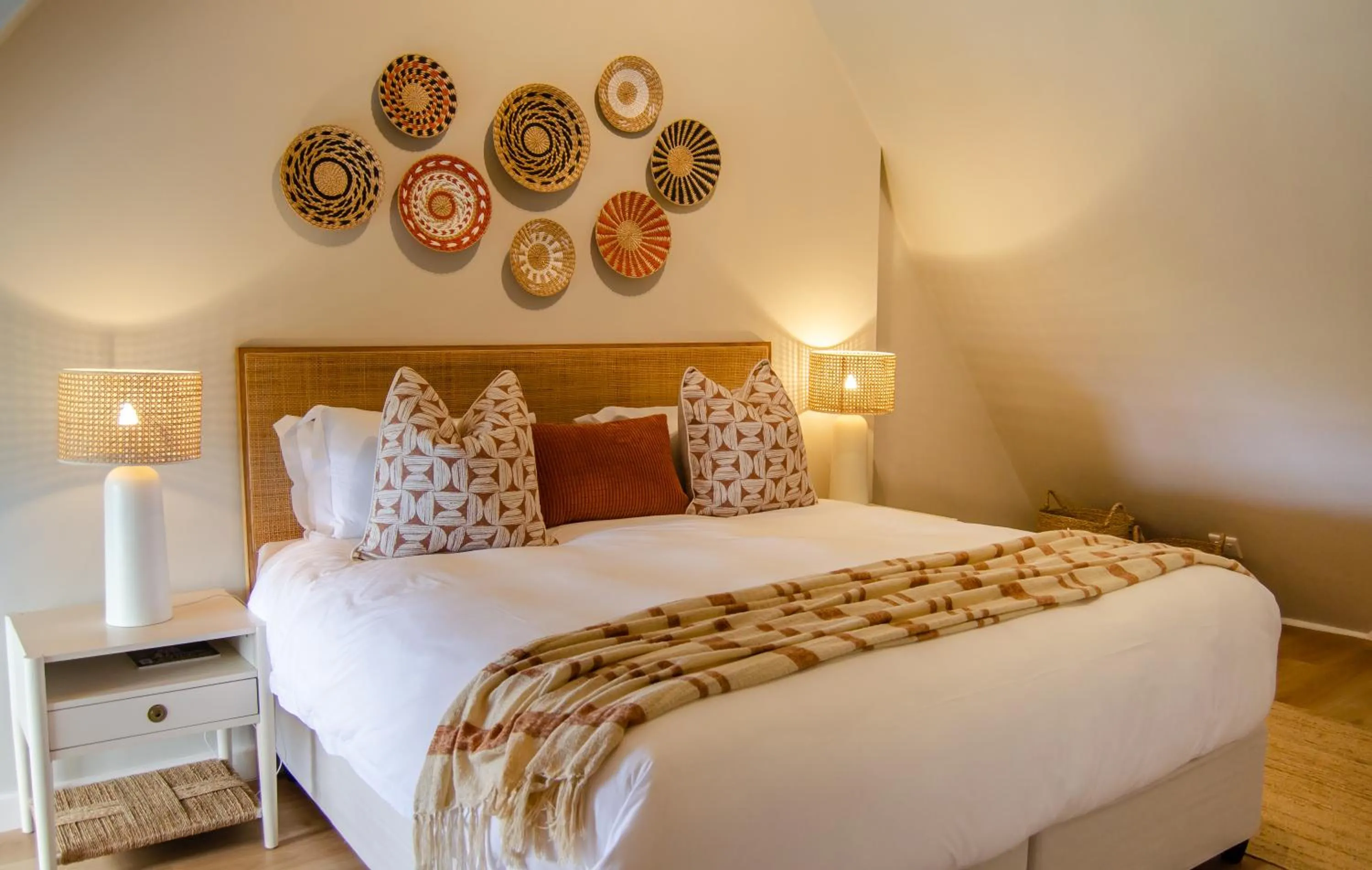 Bed in Ikhaya Safari Lodge